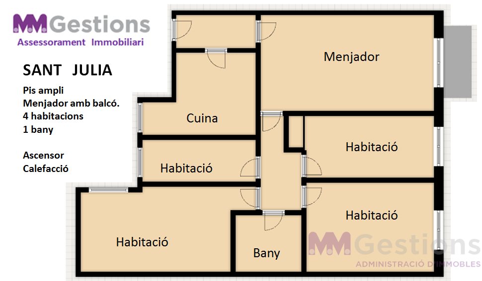 Venta de piso en Vilafranca del Penedès