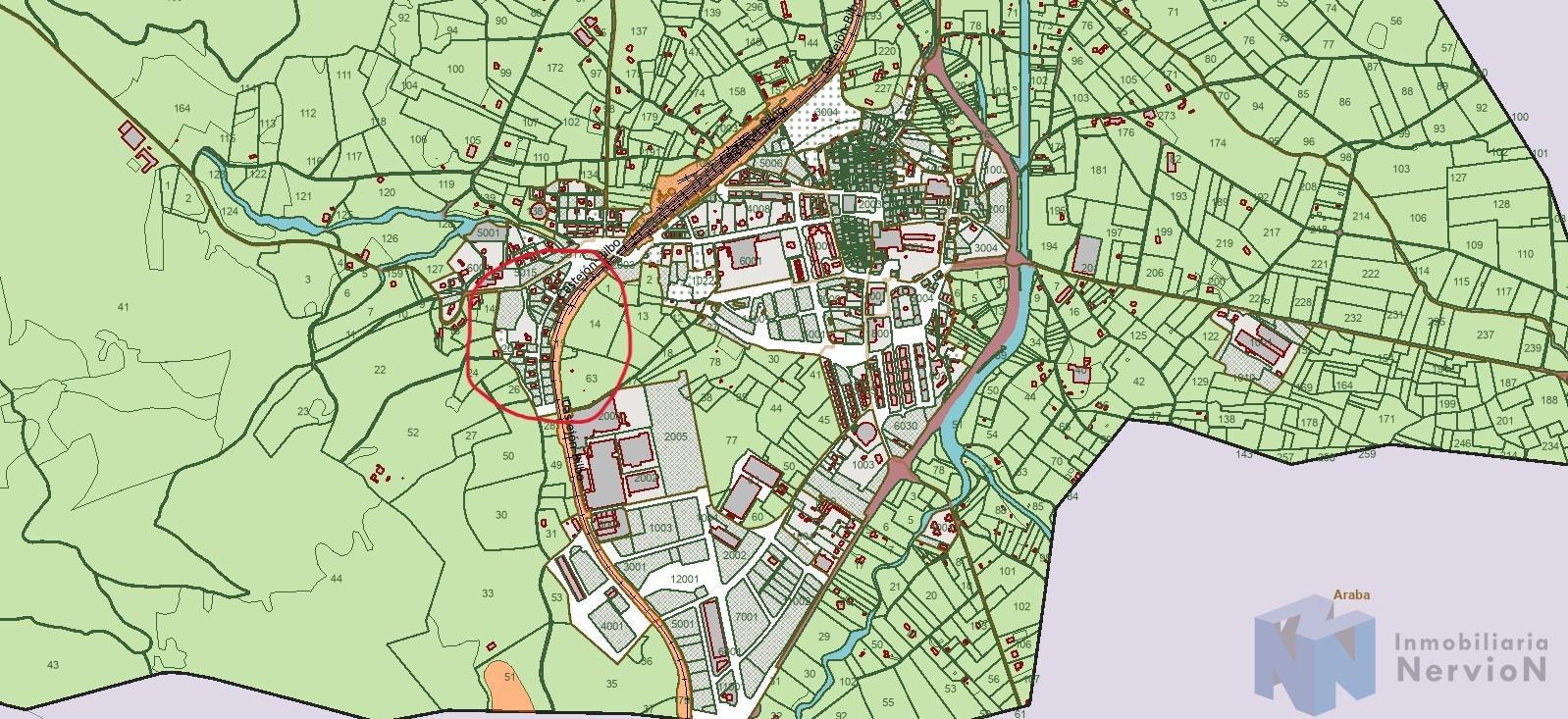 For sale of land in Urduña-Orduña