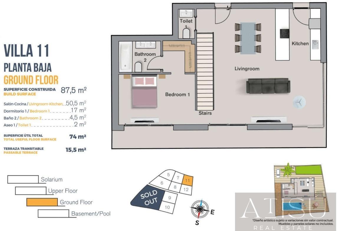 Venta de villa en Finestrat