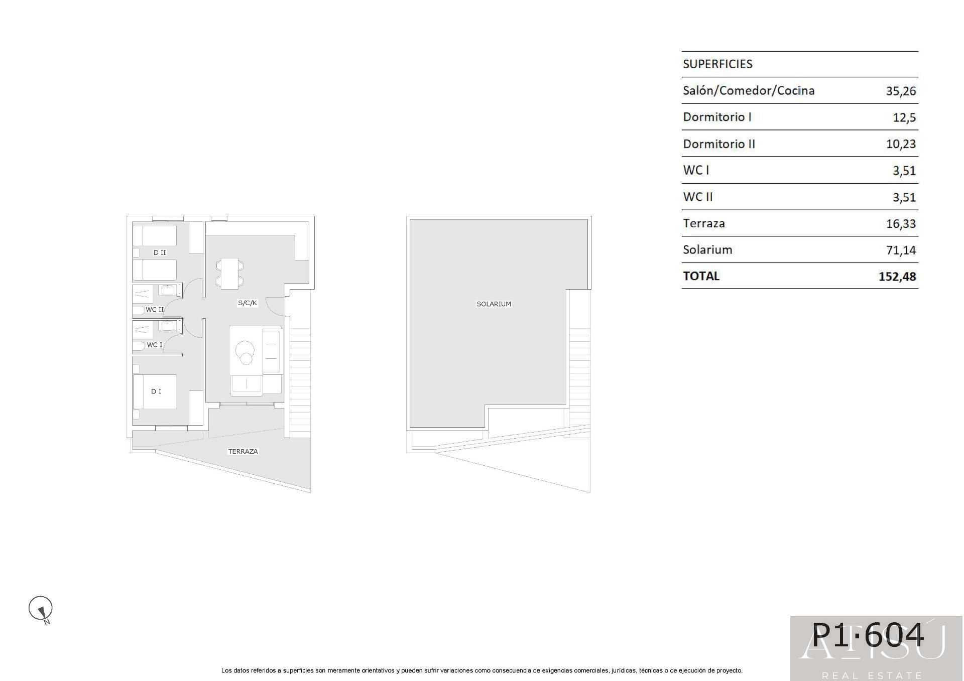 Venta de bungalow en San miguel de salinas