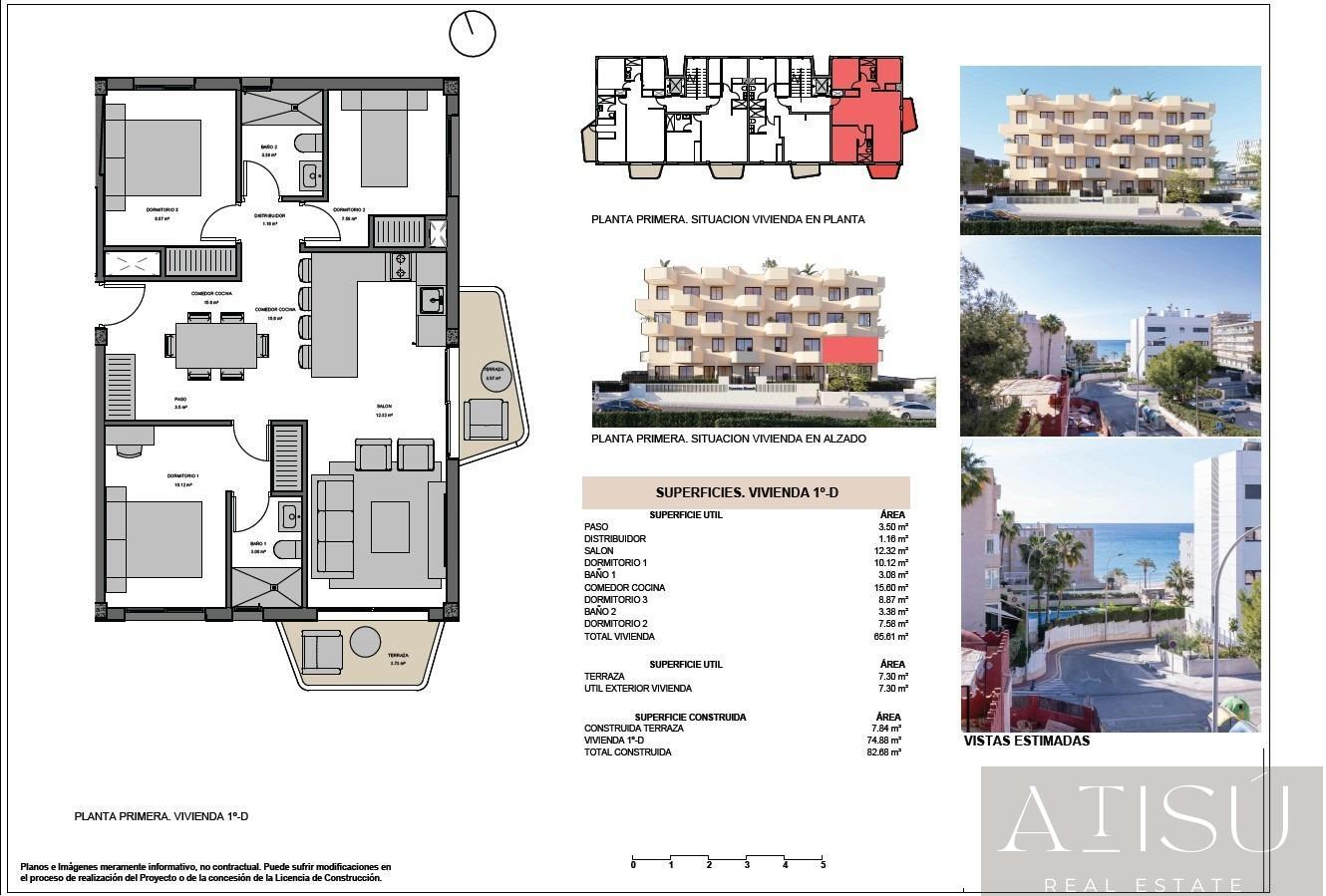 Venta de apartamento en El campello