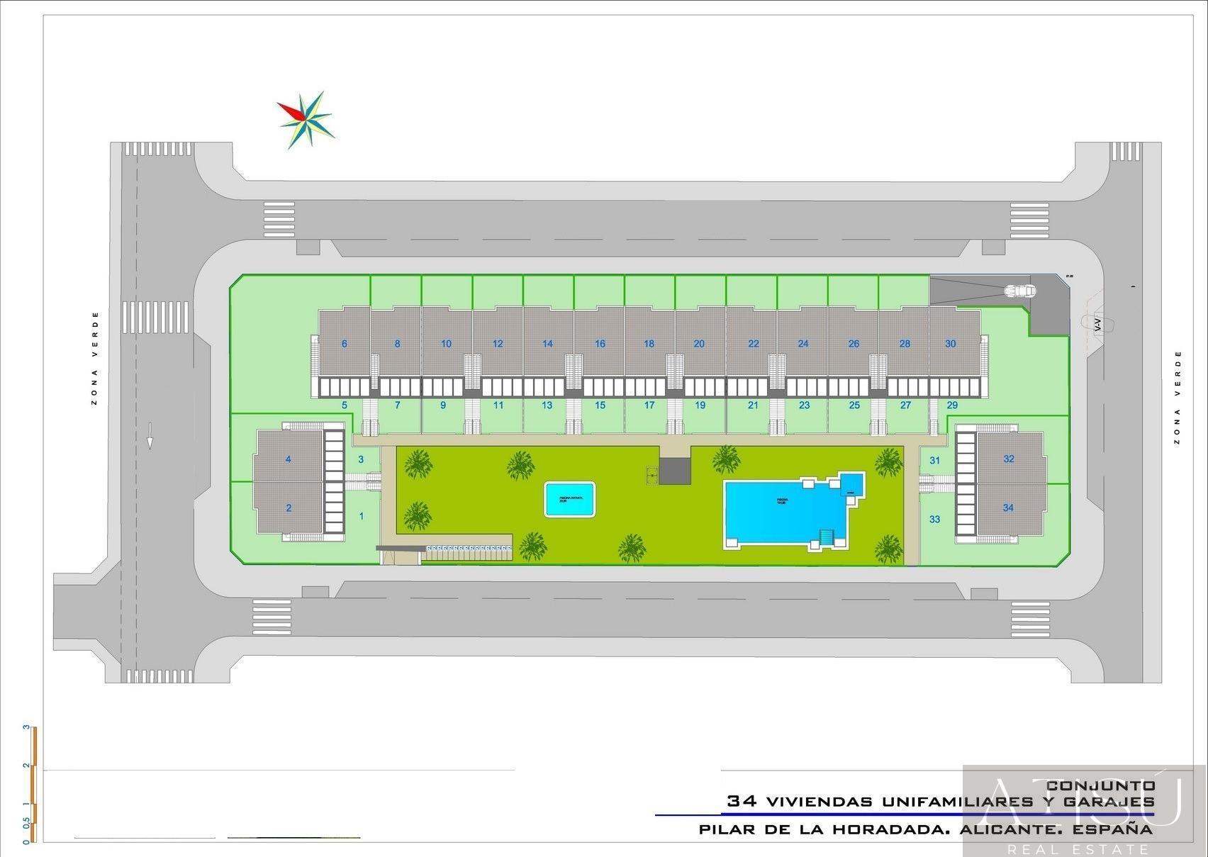 Venta de bungalow en Pilar de la horadada