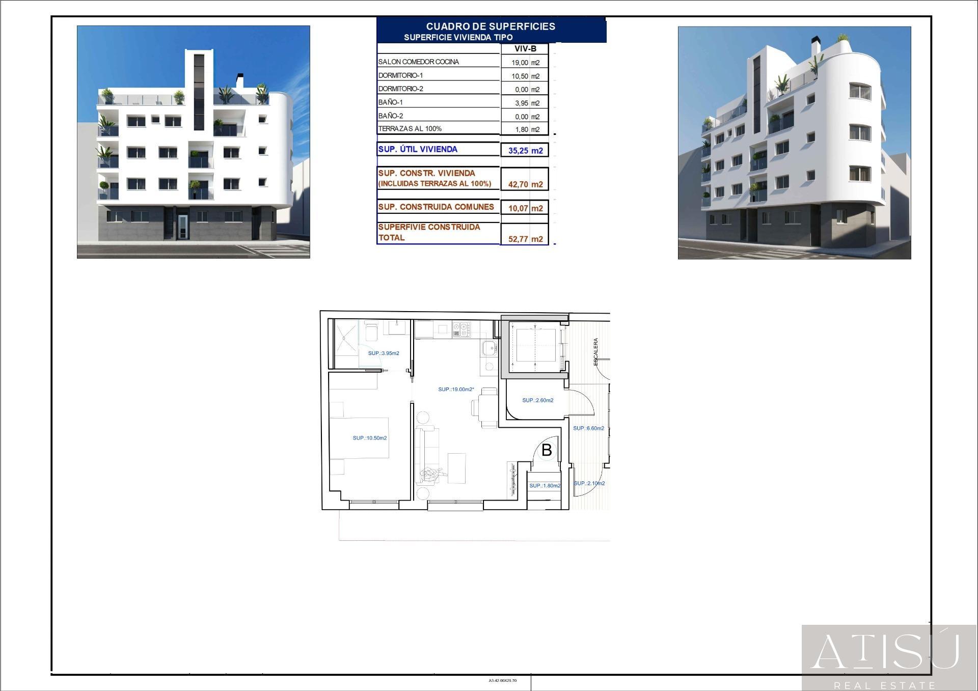 For sale of apartment in Torrevieja