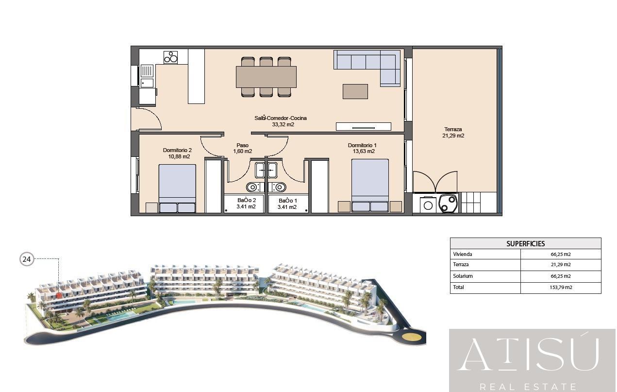 For sale of penthouse in Finestrat