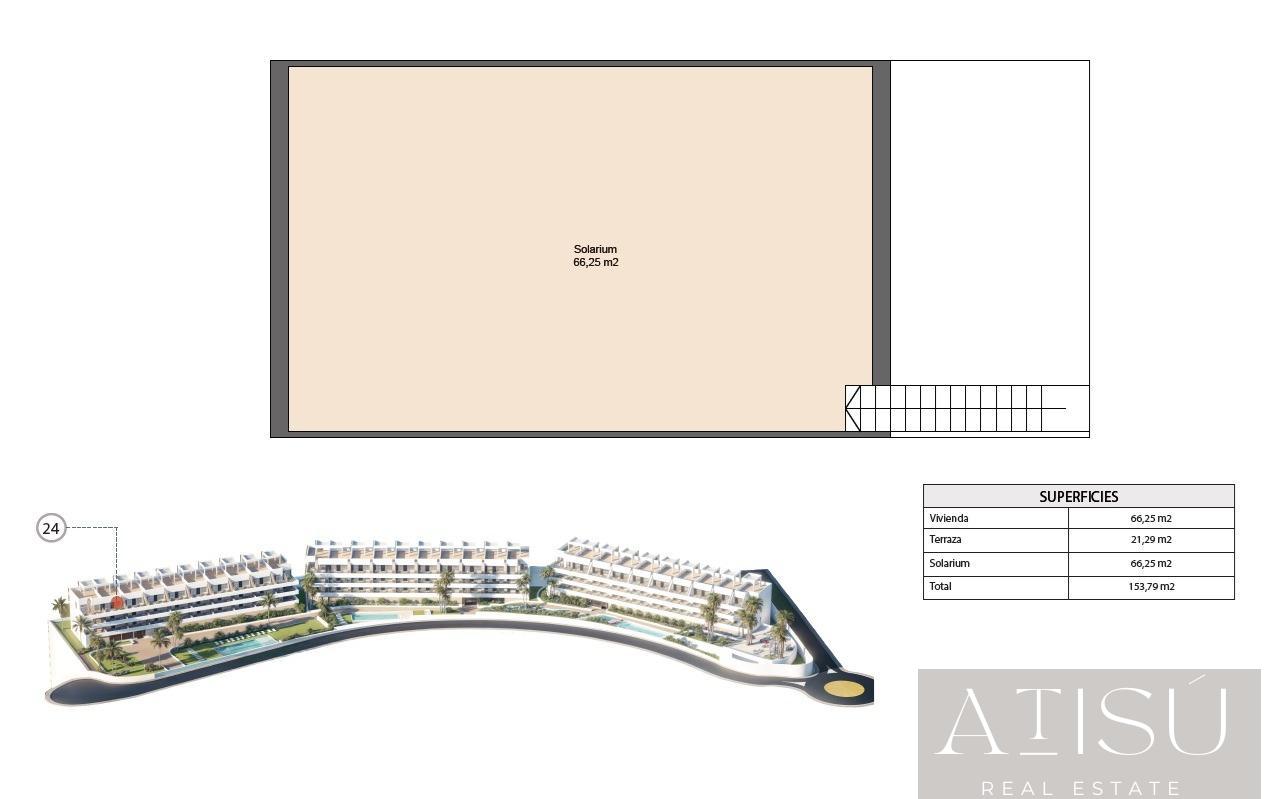 For sale of penthouse in Finestrat