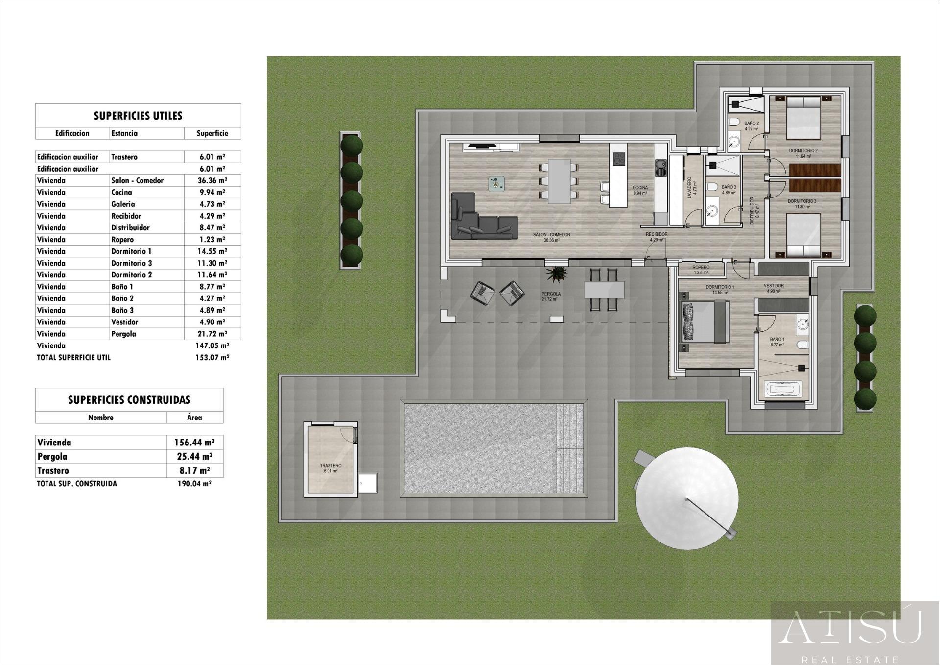 Venta de villa en Aspe pedanias