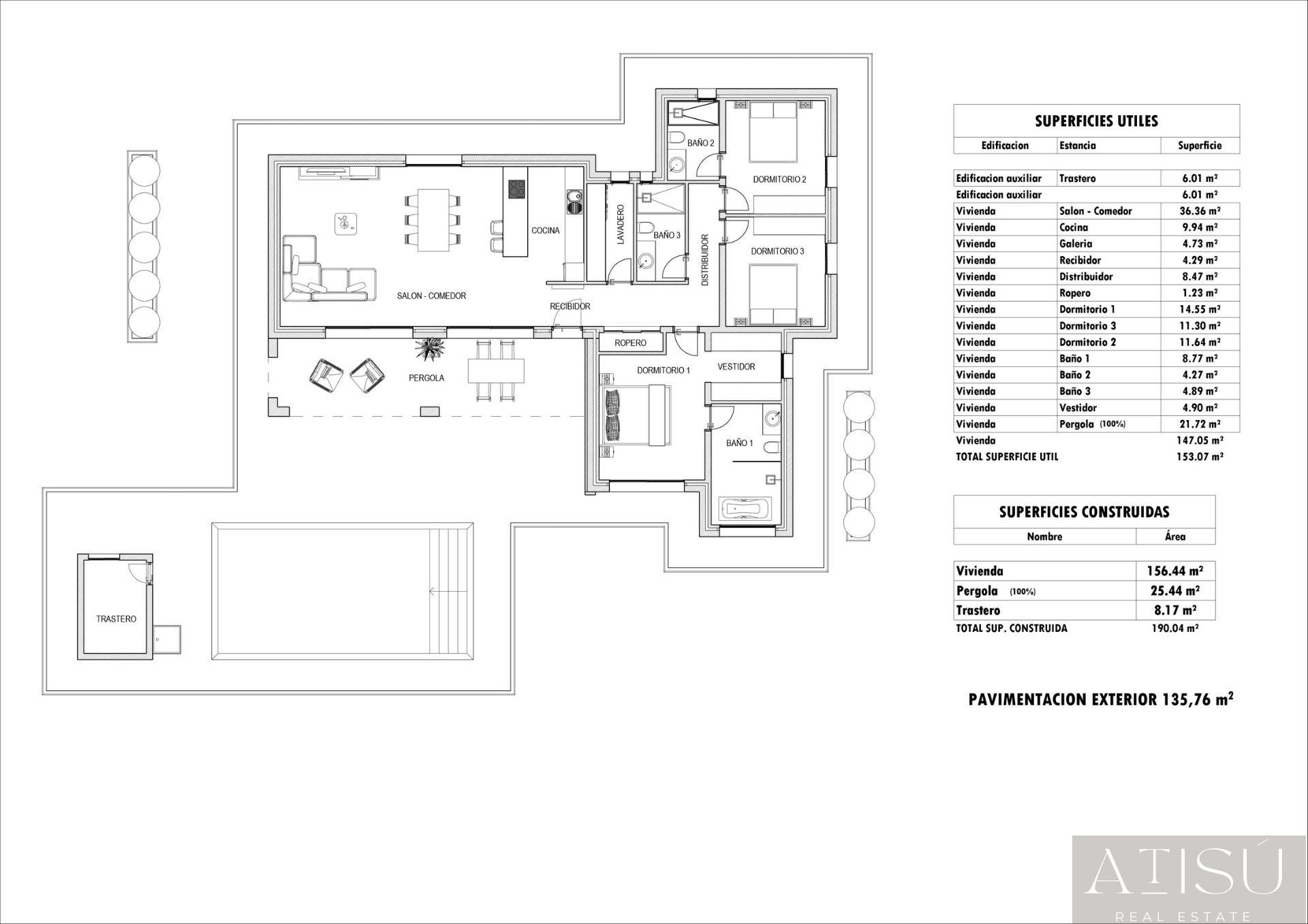 Venta de villa en Aspe pedanias