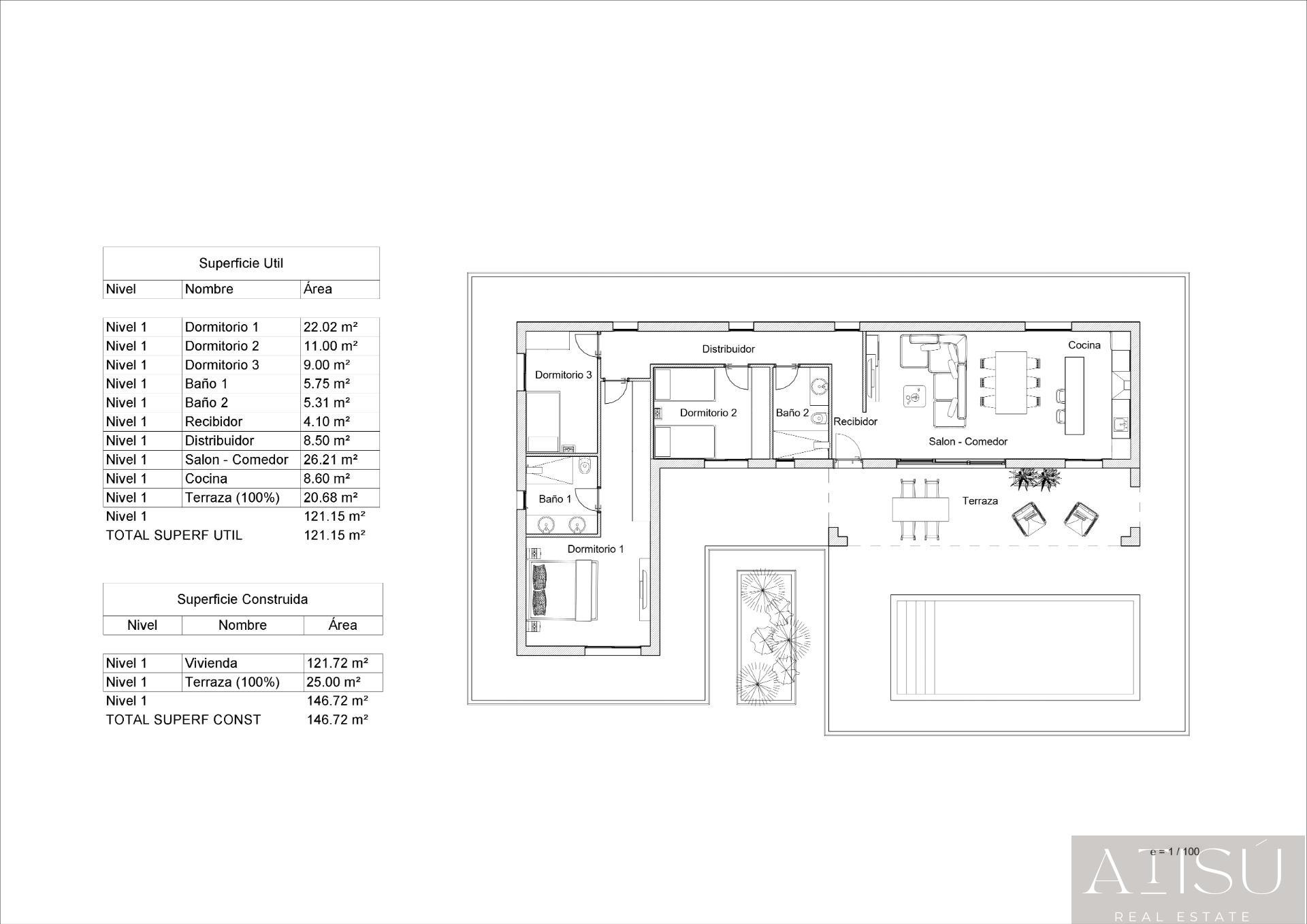 For sale of villa in La romana