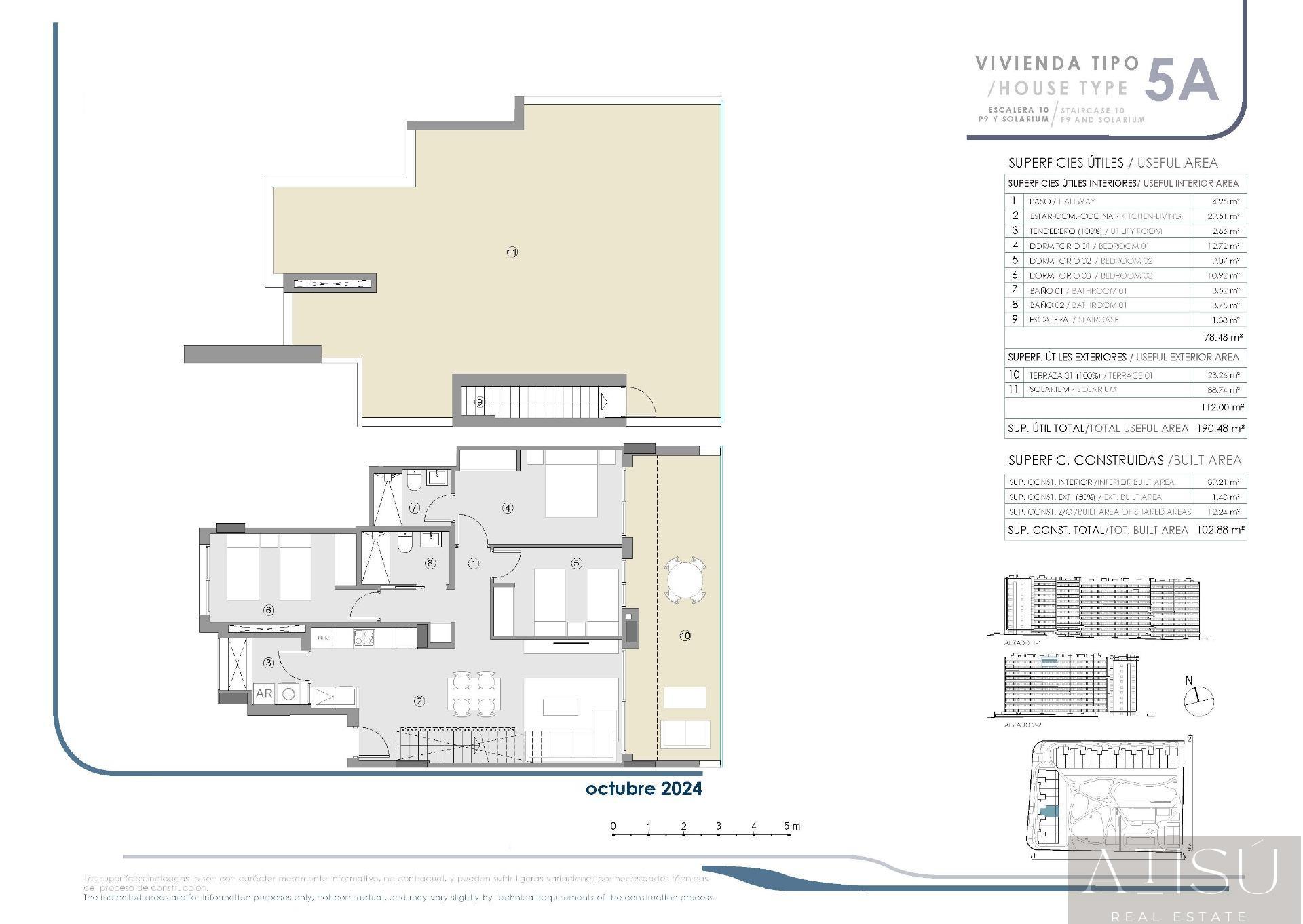 For sale of penthouse in Torrevieja