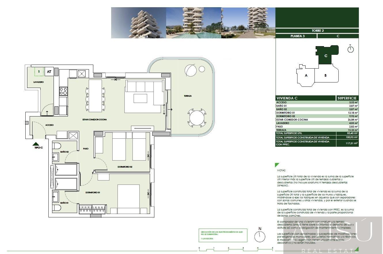 Venta de apartamento en Calpe