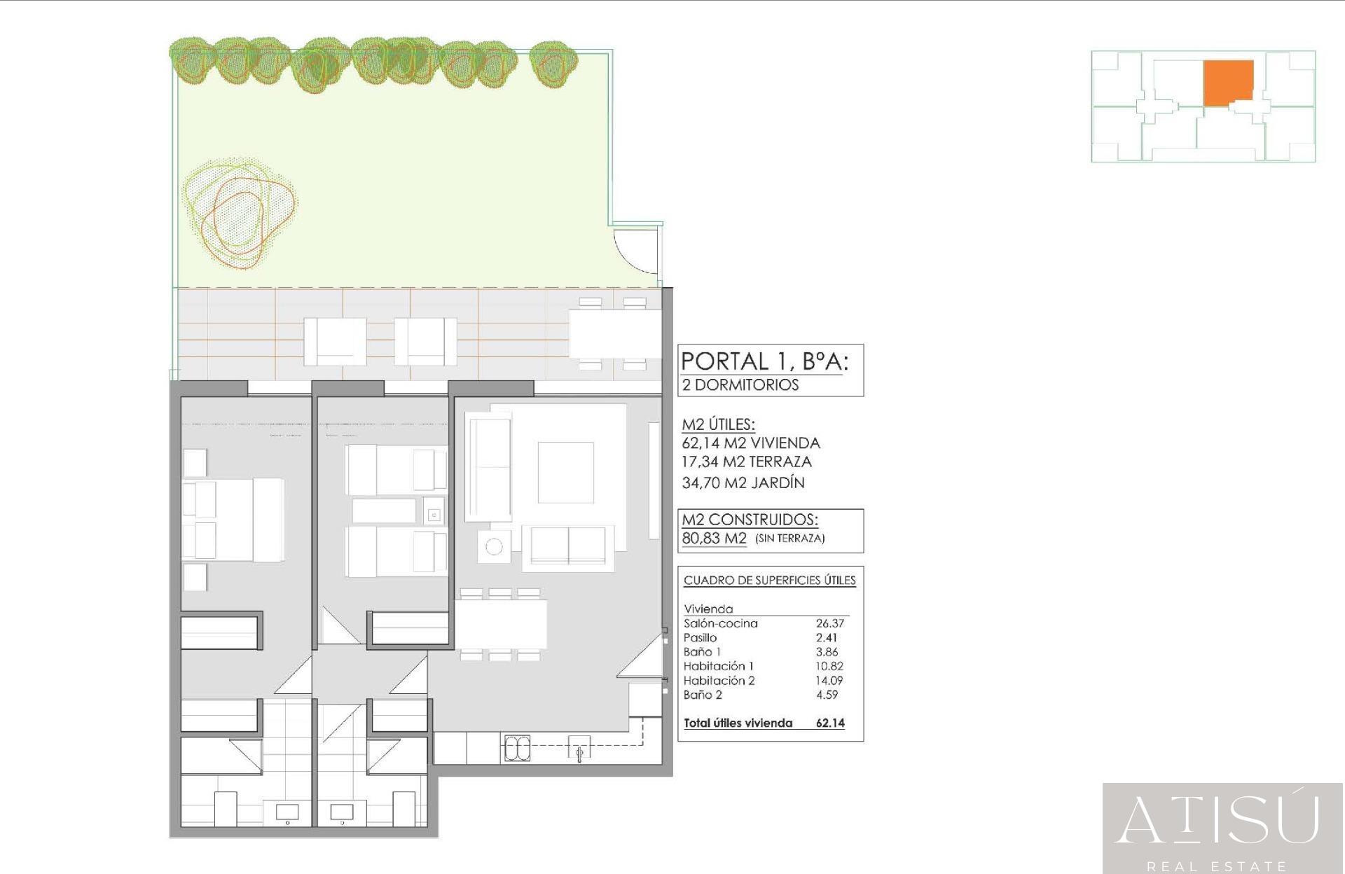 Venta de apartamento en Jávea xàbia