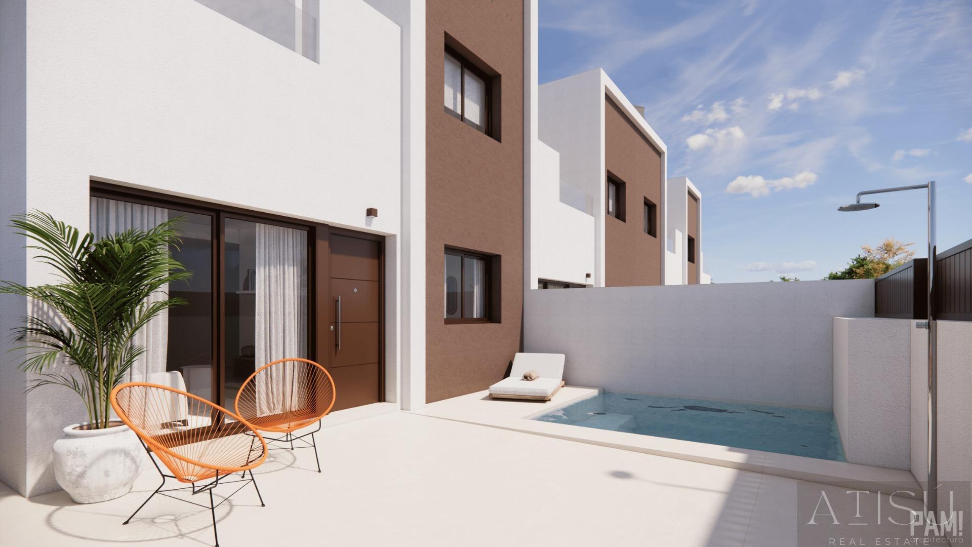 For sale of villa in Pilar de la horadada