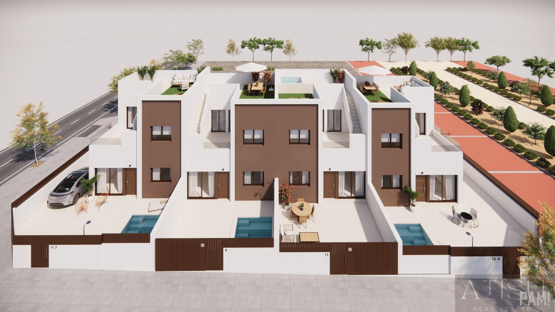For sale of villa in Pilar de la horadada