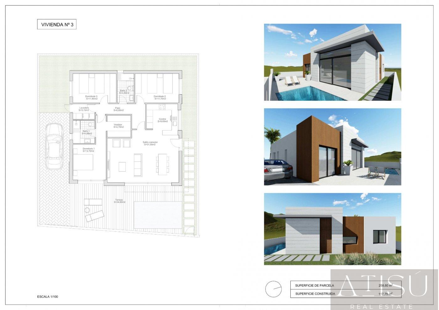 Vente de villa dans Pilar de la horadada