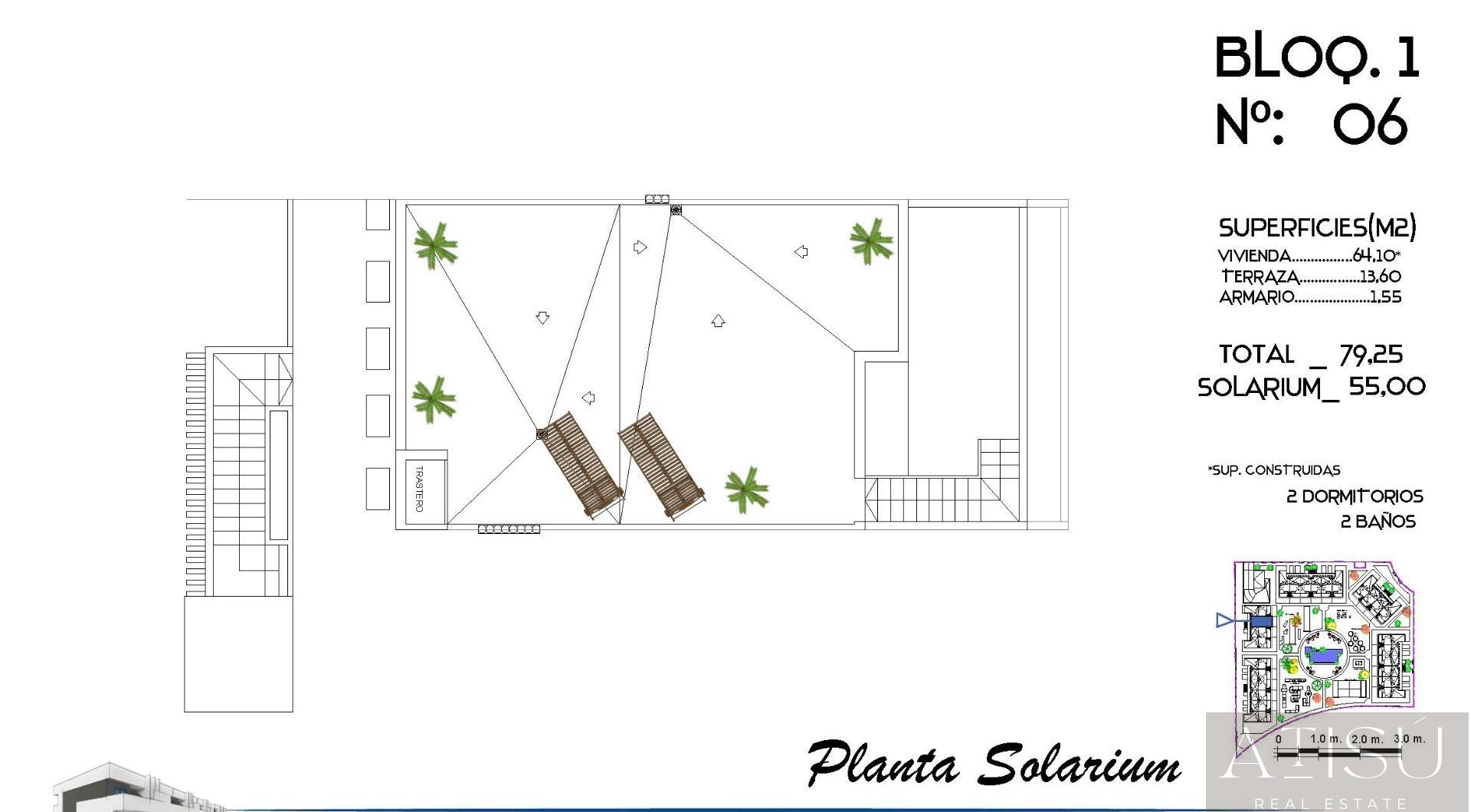 For sale of penthouse in Guardamar del segura