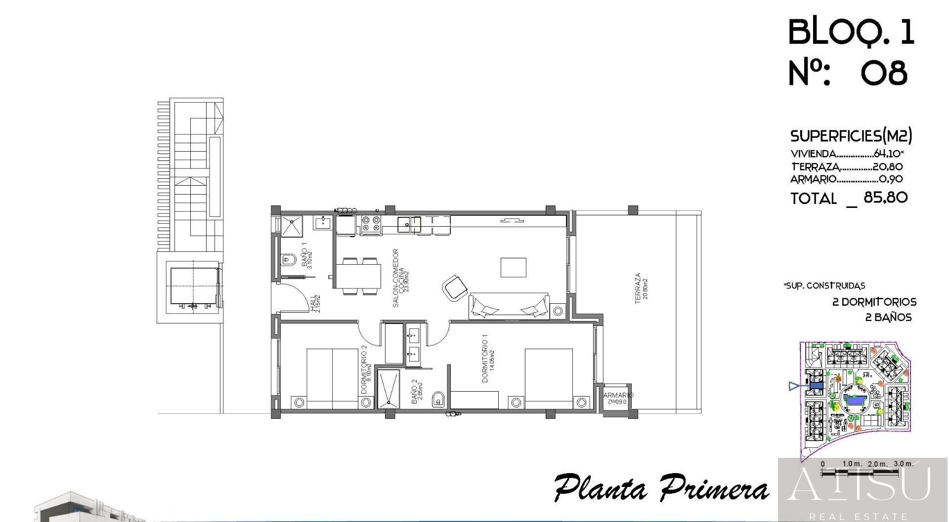 Venta de apartamento en Guardamar del segura