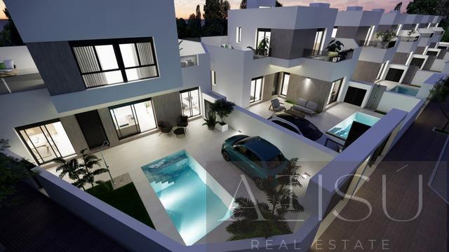 Venta de villa en San fulgencio