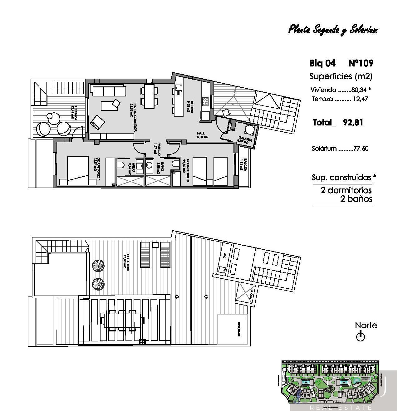 For sale of penthouse in Guardamar del segura