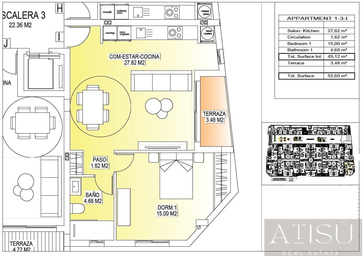 Venta de apartamento en San miguel de salinas