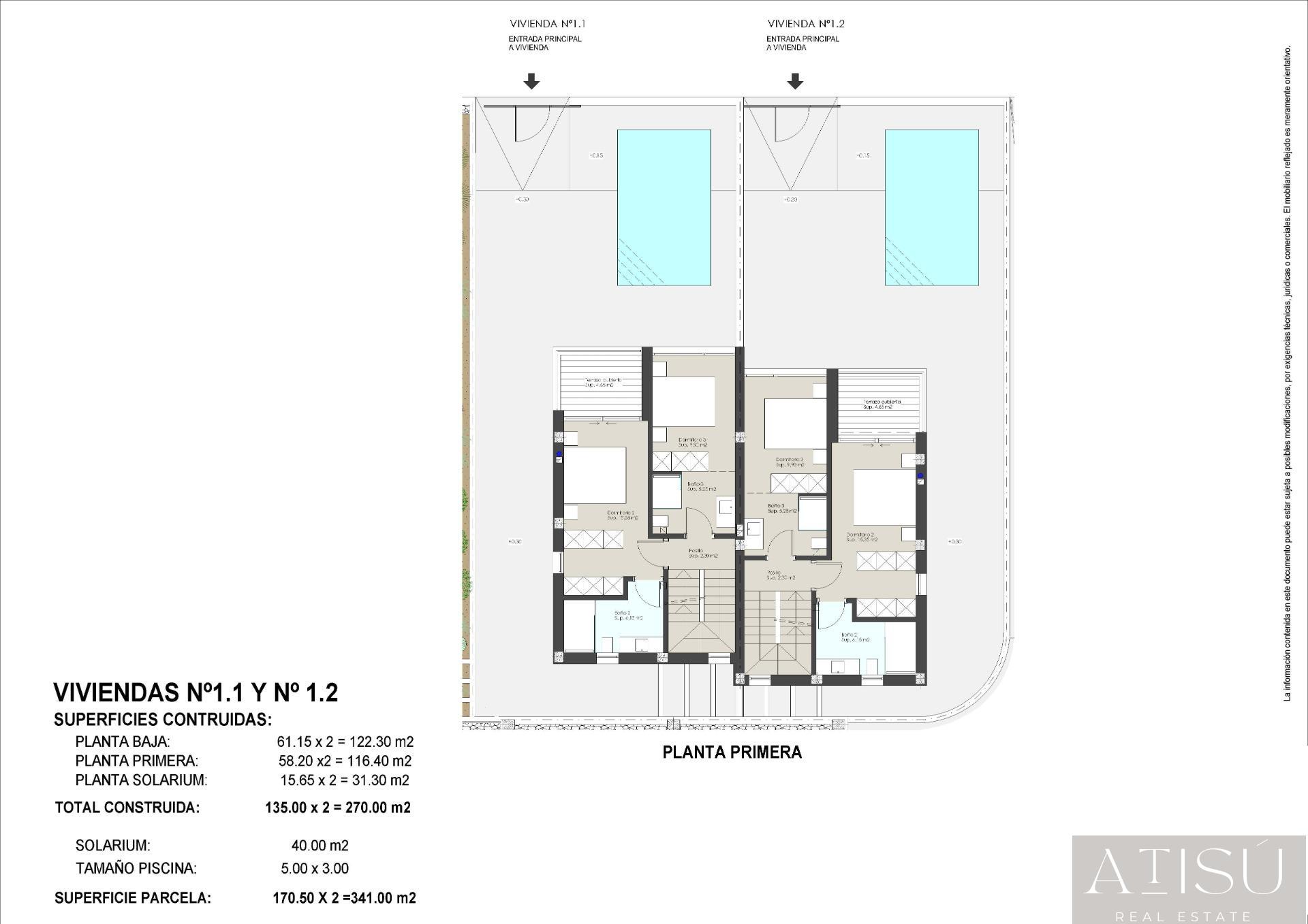 Venta de villa en Pilar de la horadada