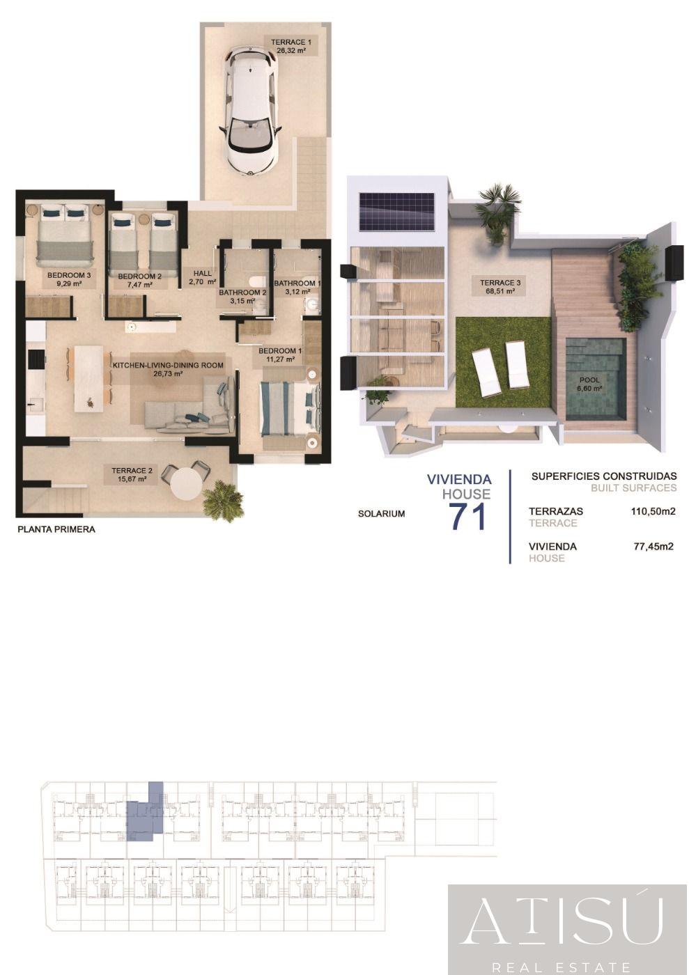 For sale of bungalow in Pilar de la horadada