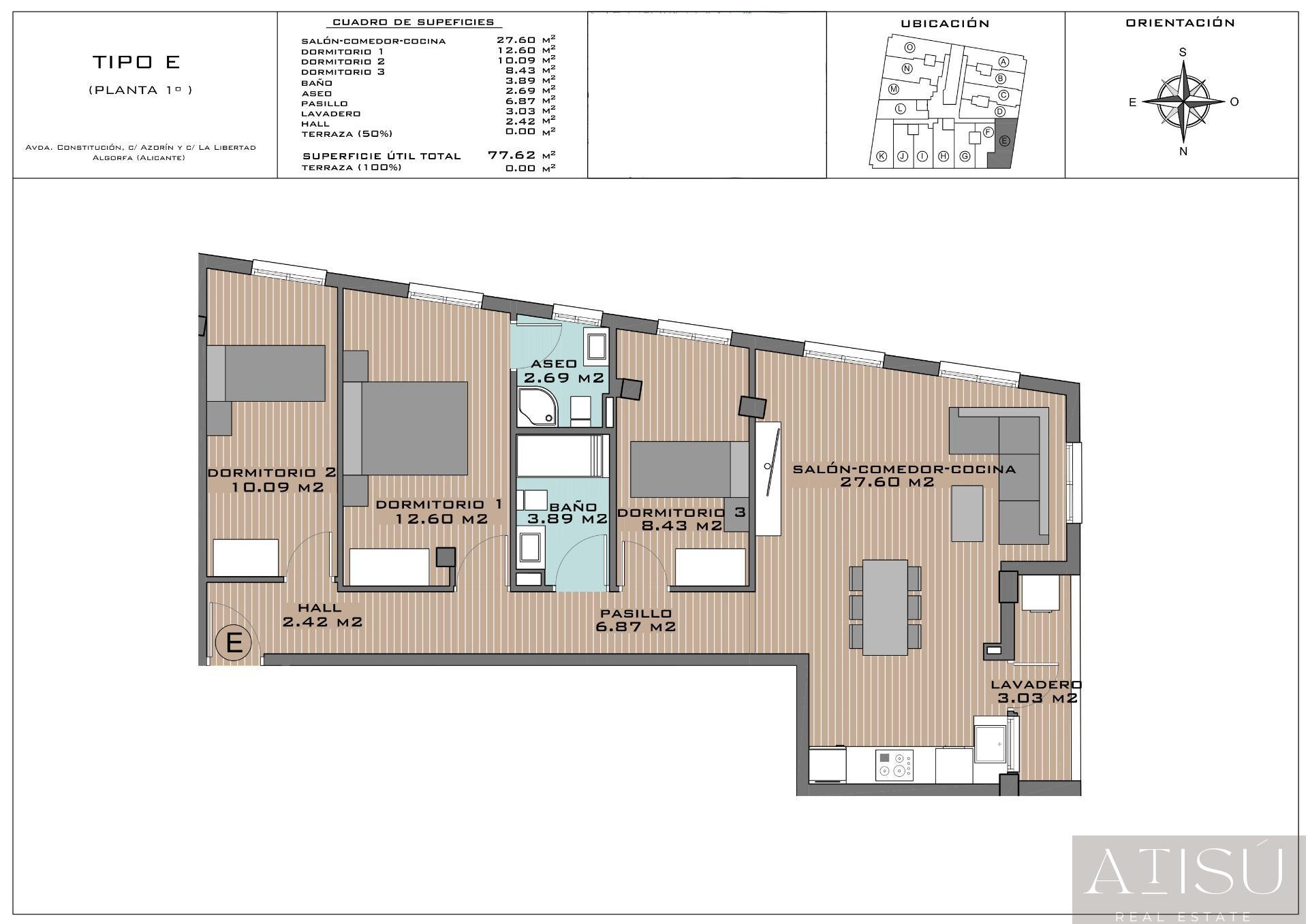 Venta de apartamento en Algorfa
