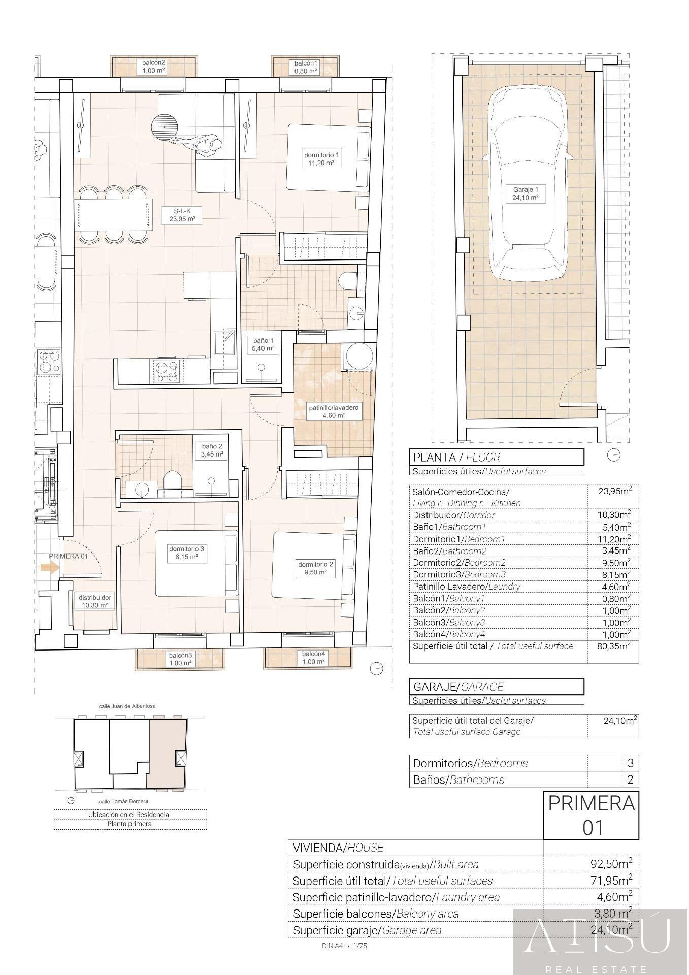 Venta de apartamento en Hondón de las nieves