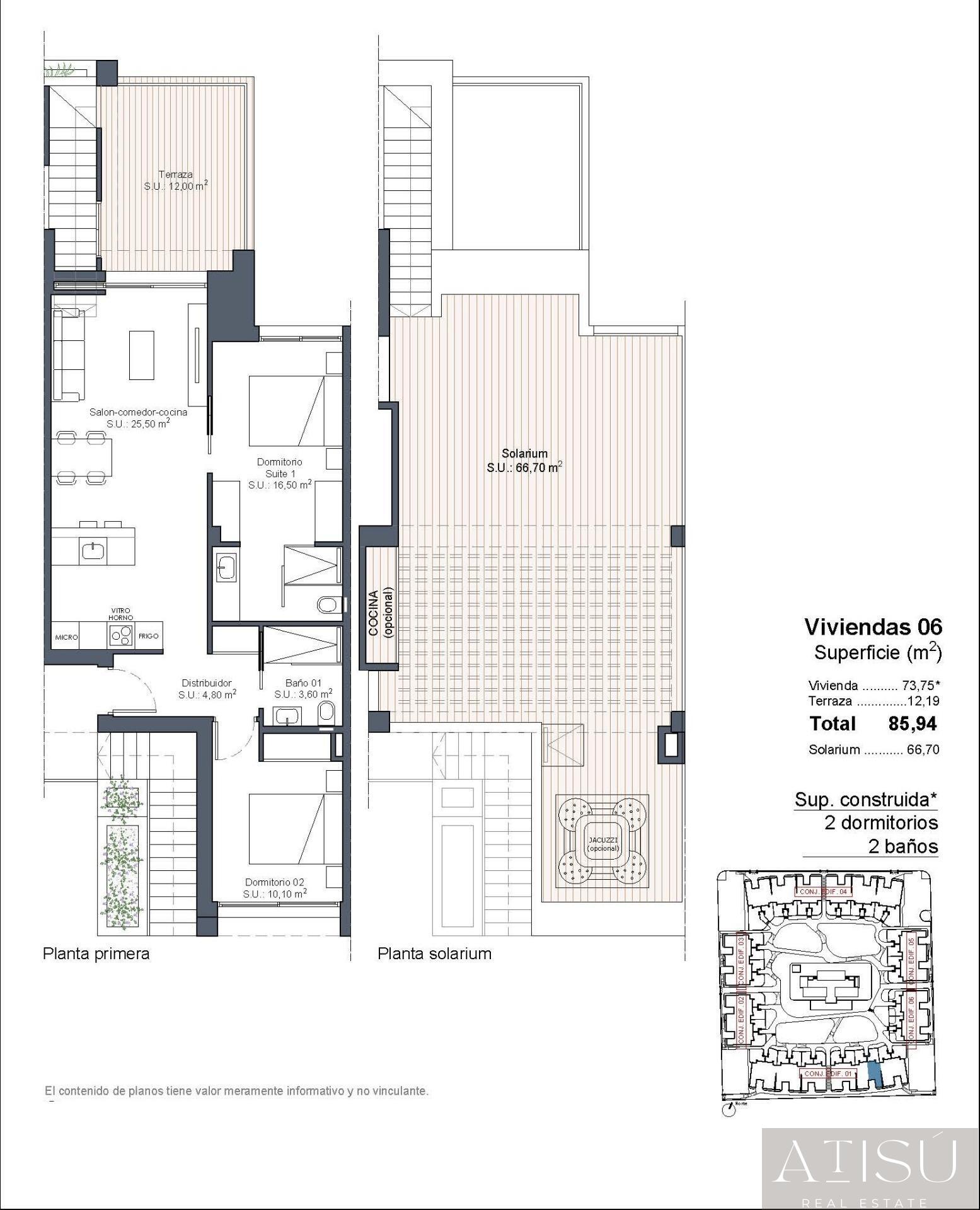 Venta de bungalow en Ciudad quesada