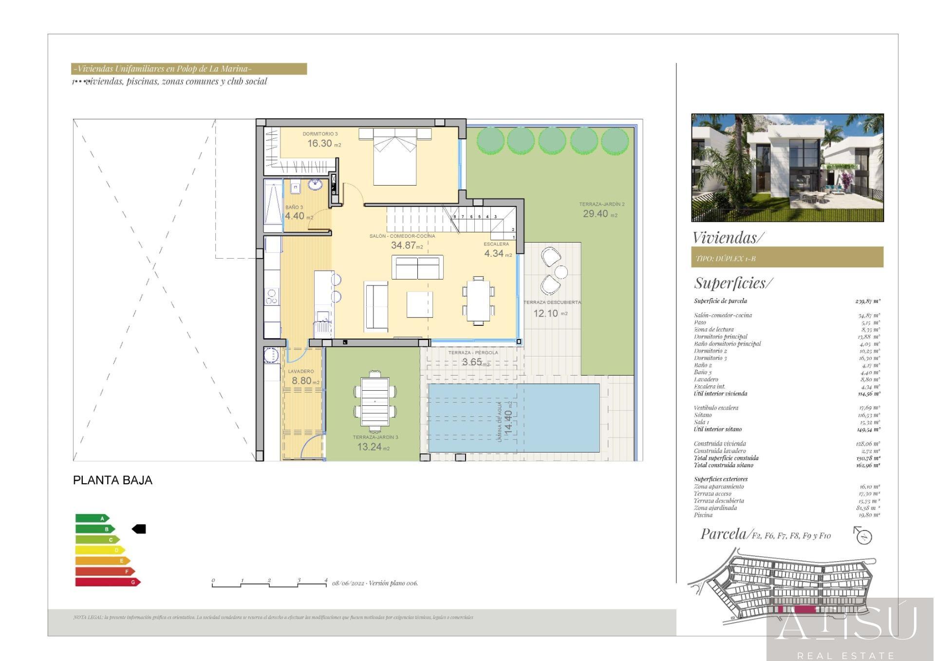 Venta de villa en Polop