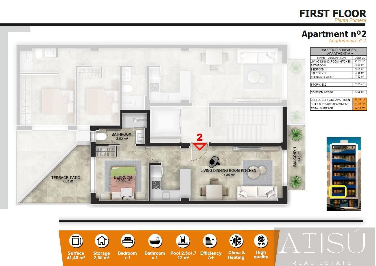 Venta de apartamento en Torrevieja
