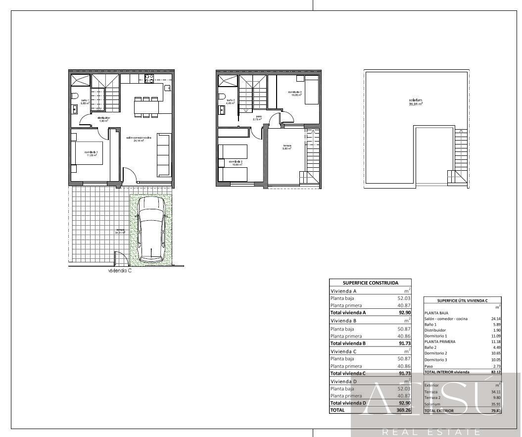 Venta de villa en Pilar de la horadada