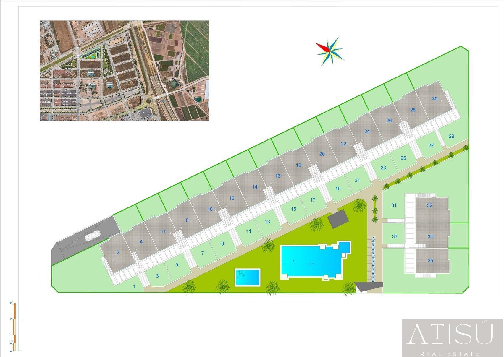 Venta de bungalow en Pilar de la horadada