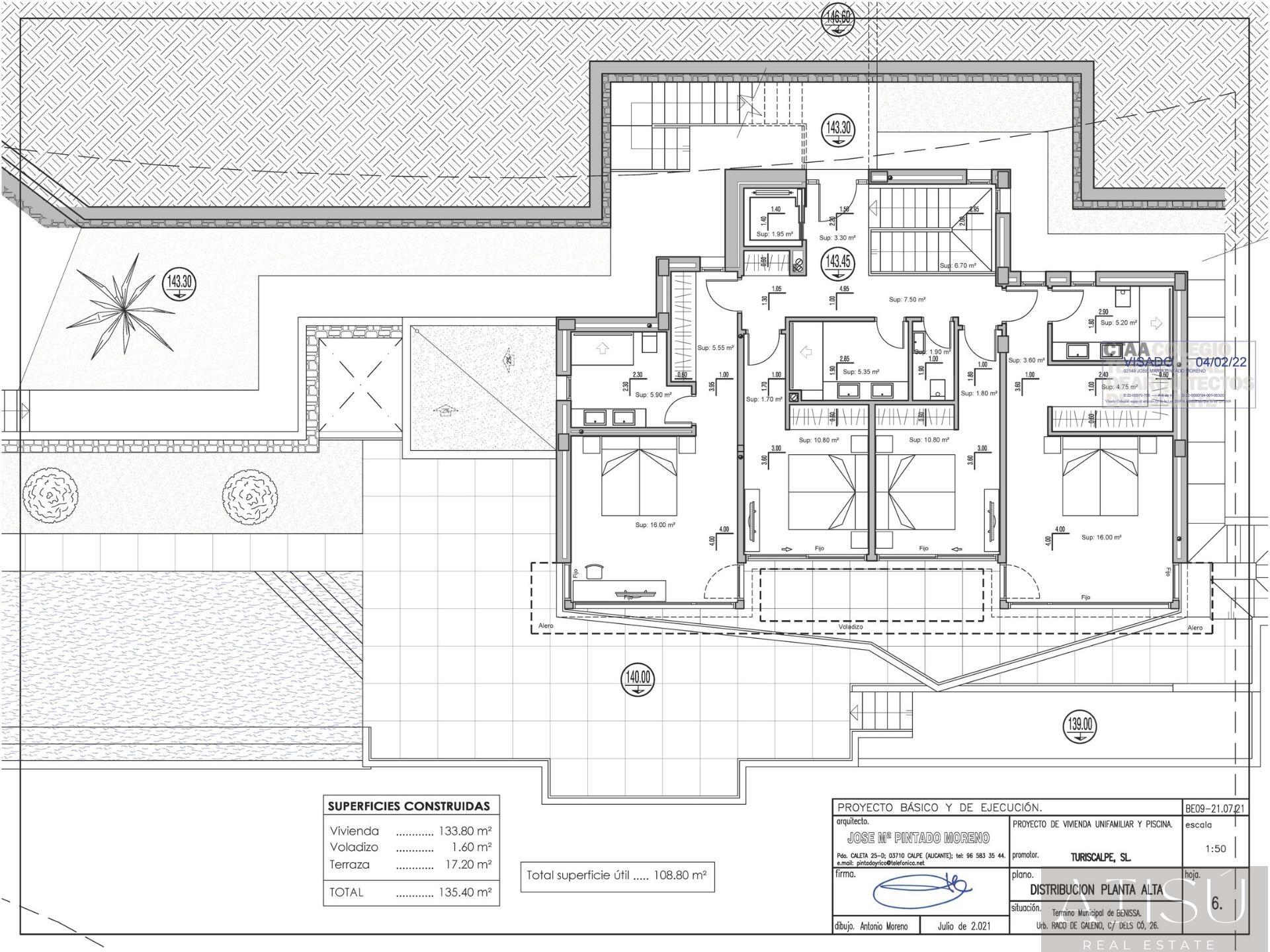 Venta de villa en Benissa