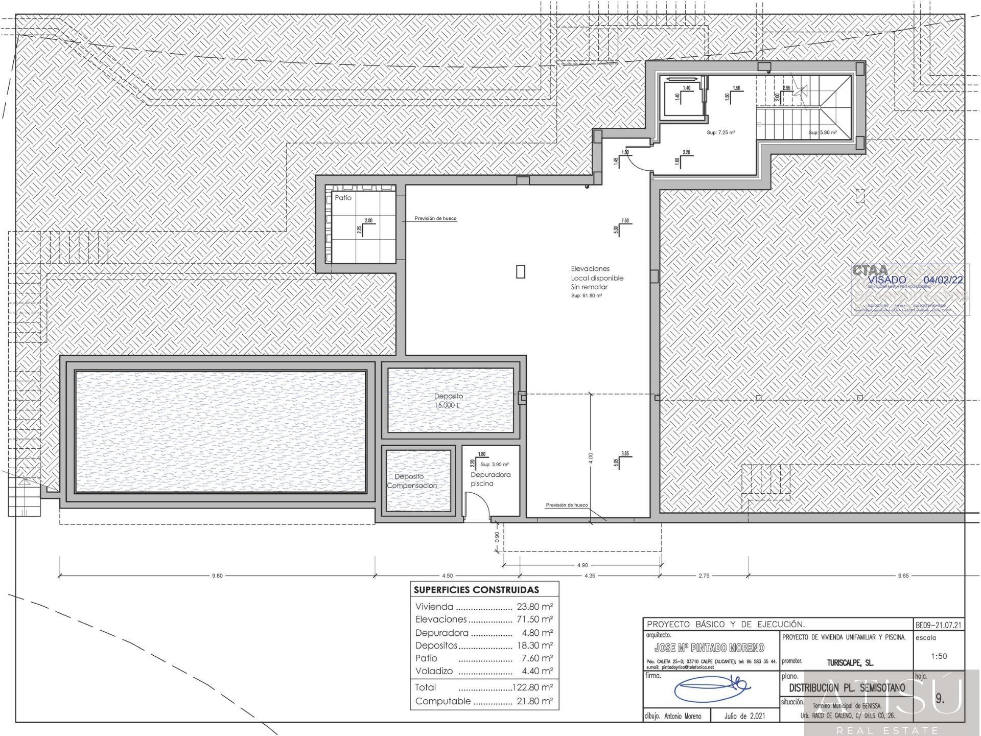 Venta de villa en Benissa