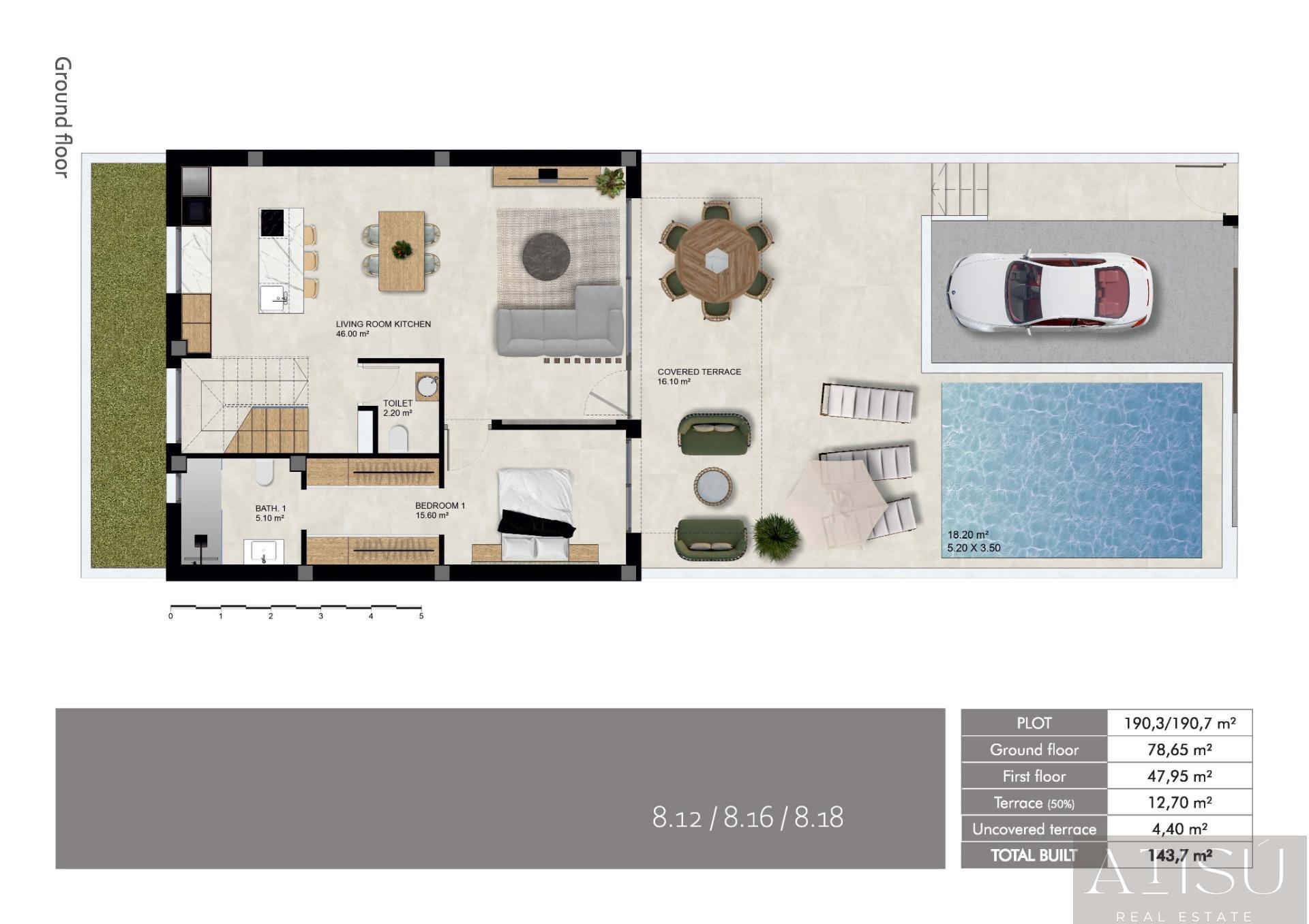 Venta de villa en Dolores