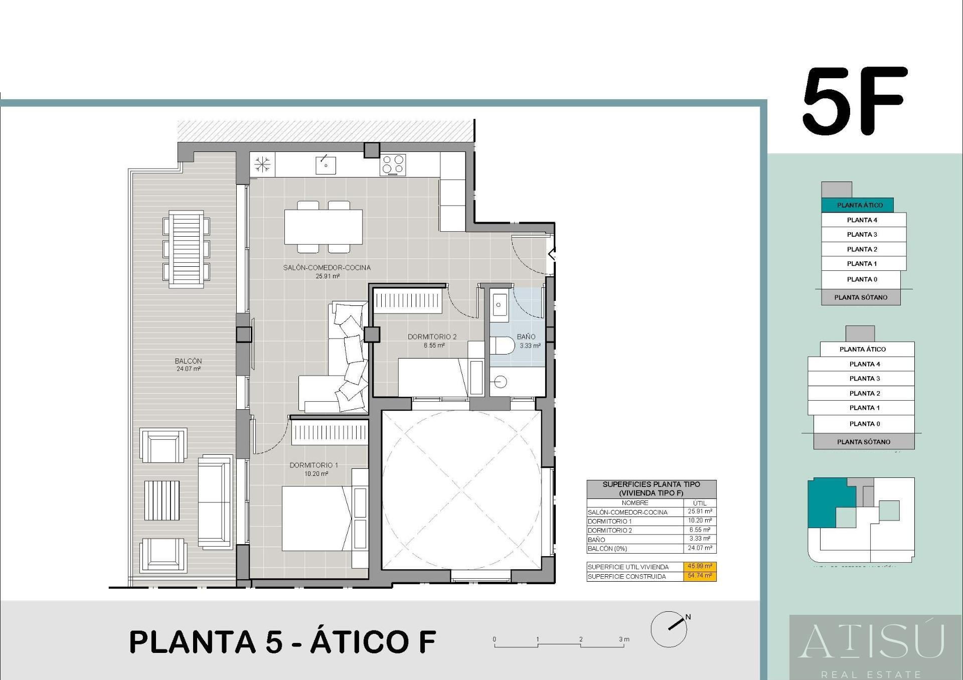 Venta de Ático en Torrevieja