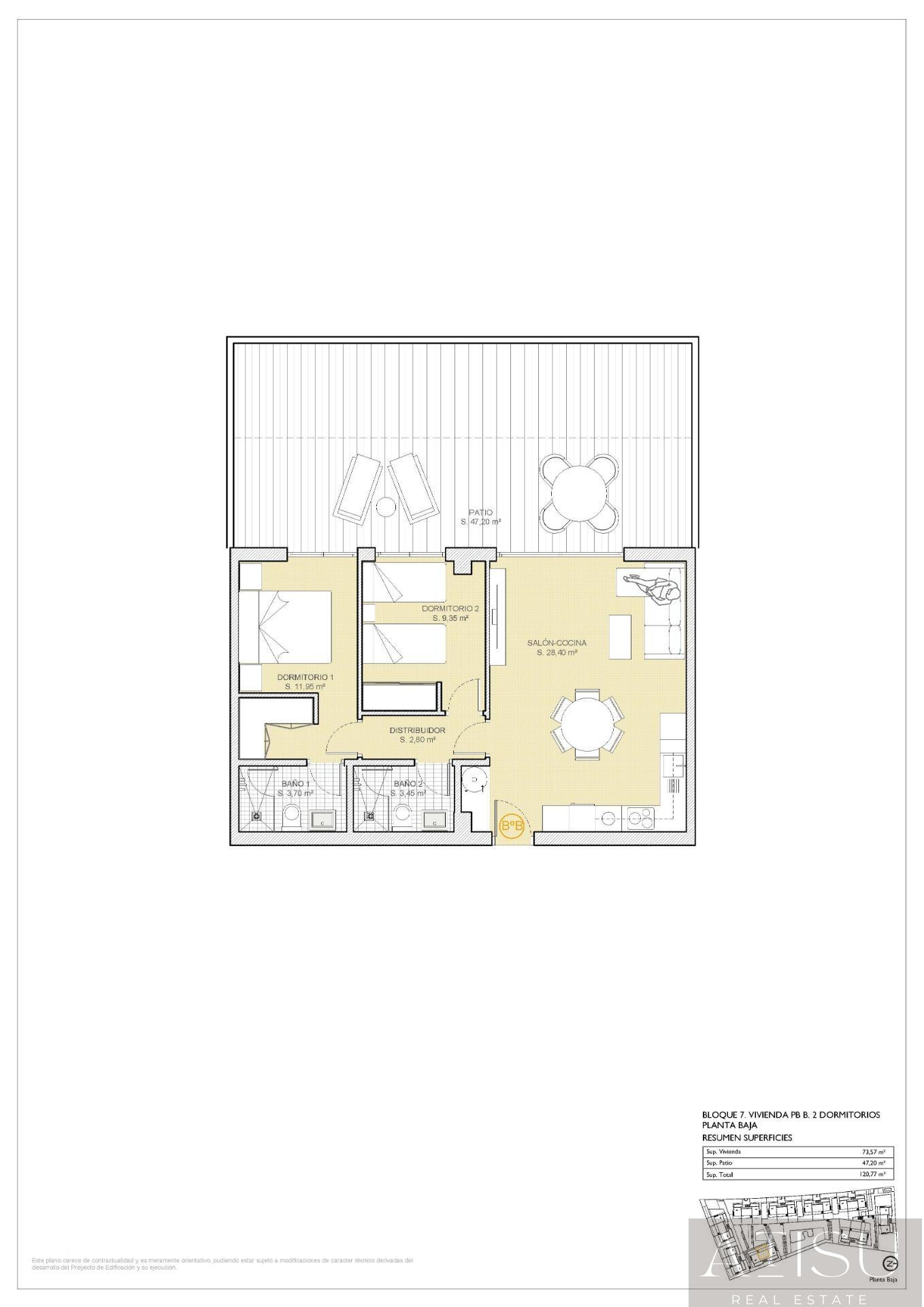 Venta de apartamento en Finestrat