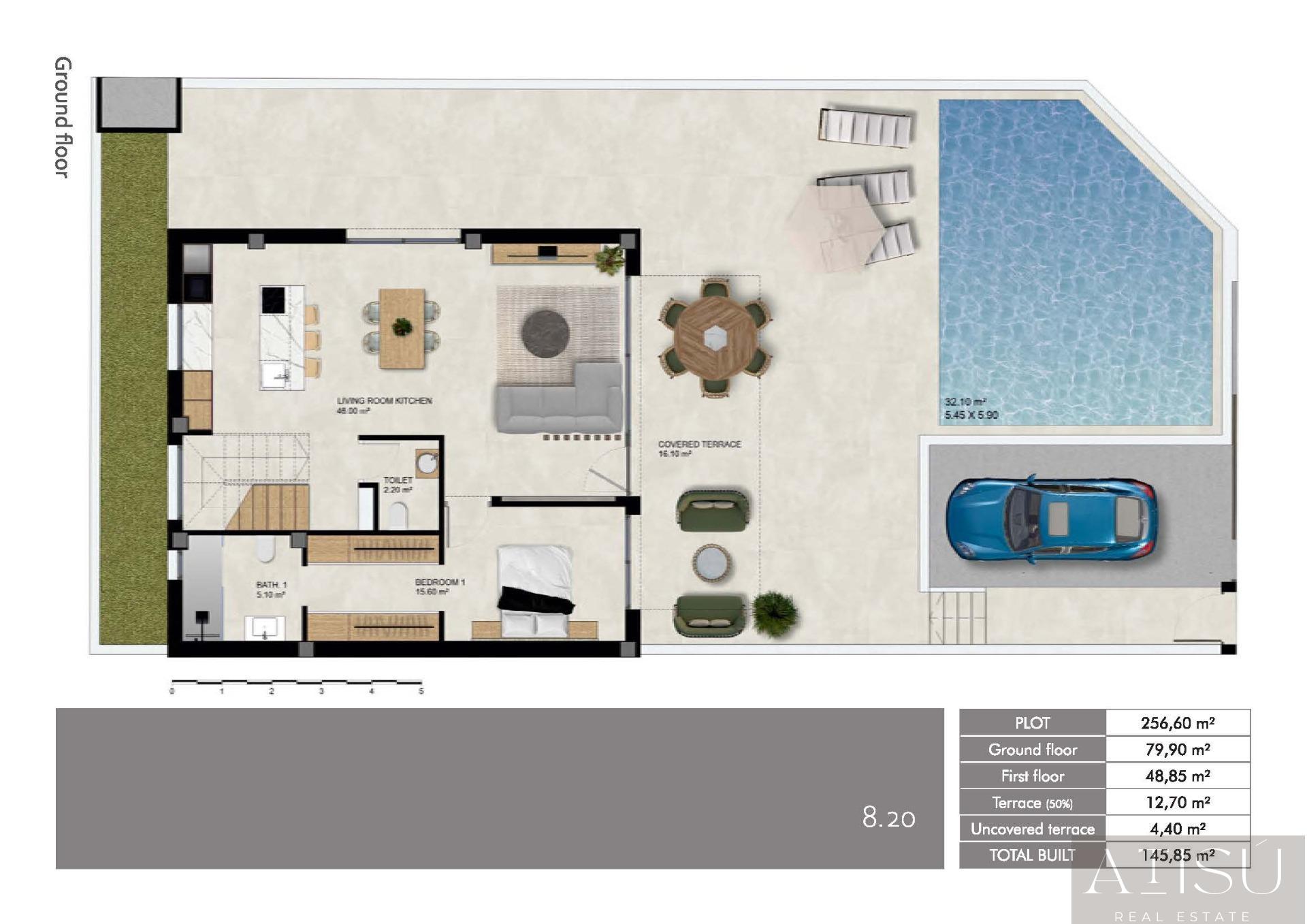 Venta de villa en Dolores