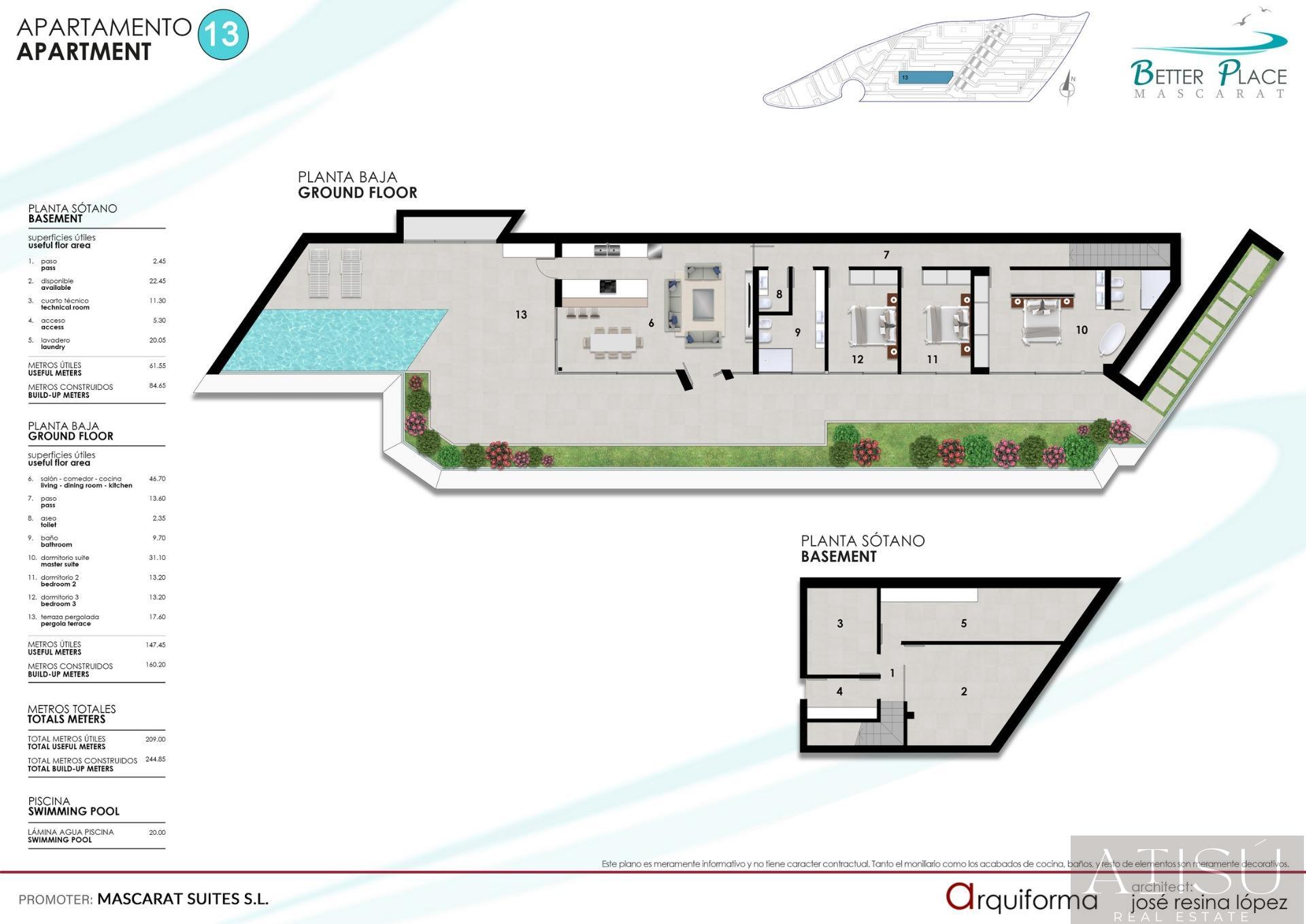 Venta de apartamento en Calpe