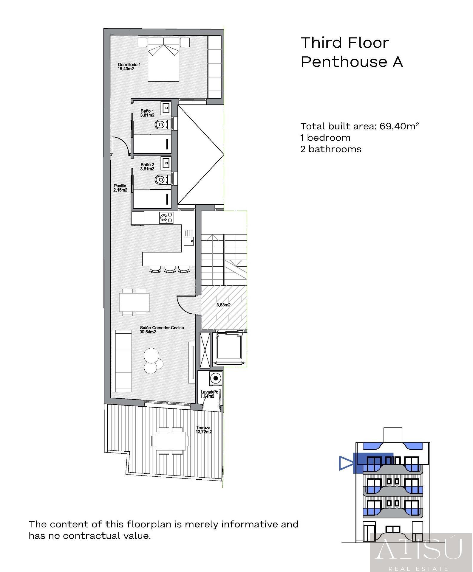 Venta de Ático en Torrevieja