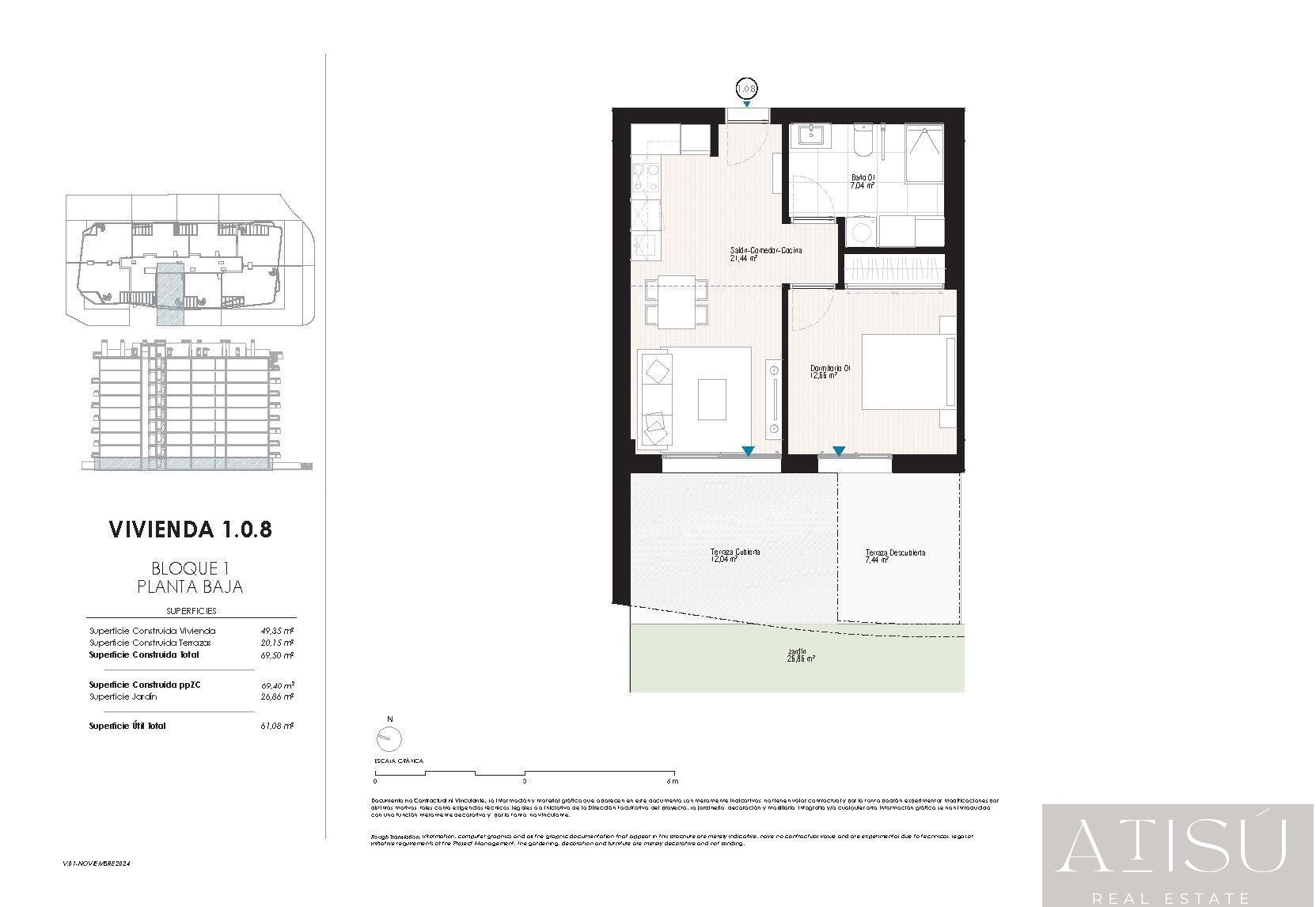 Venta de apartamento en Villajoyosa