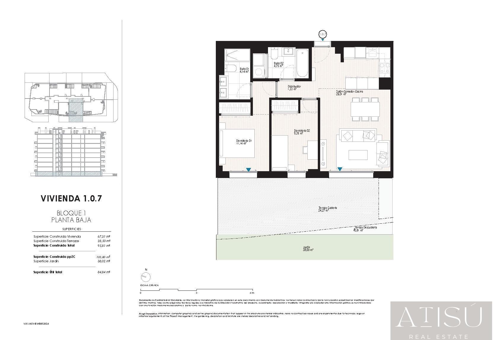 Venta de apartamento en Villajoyosa