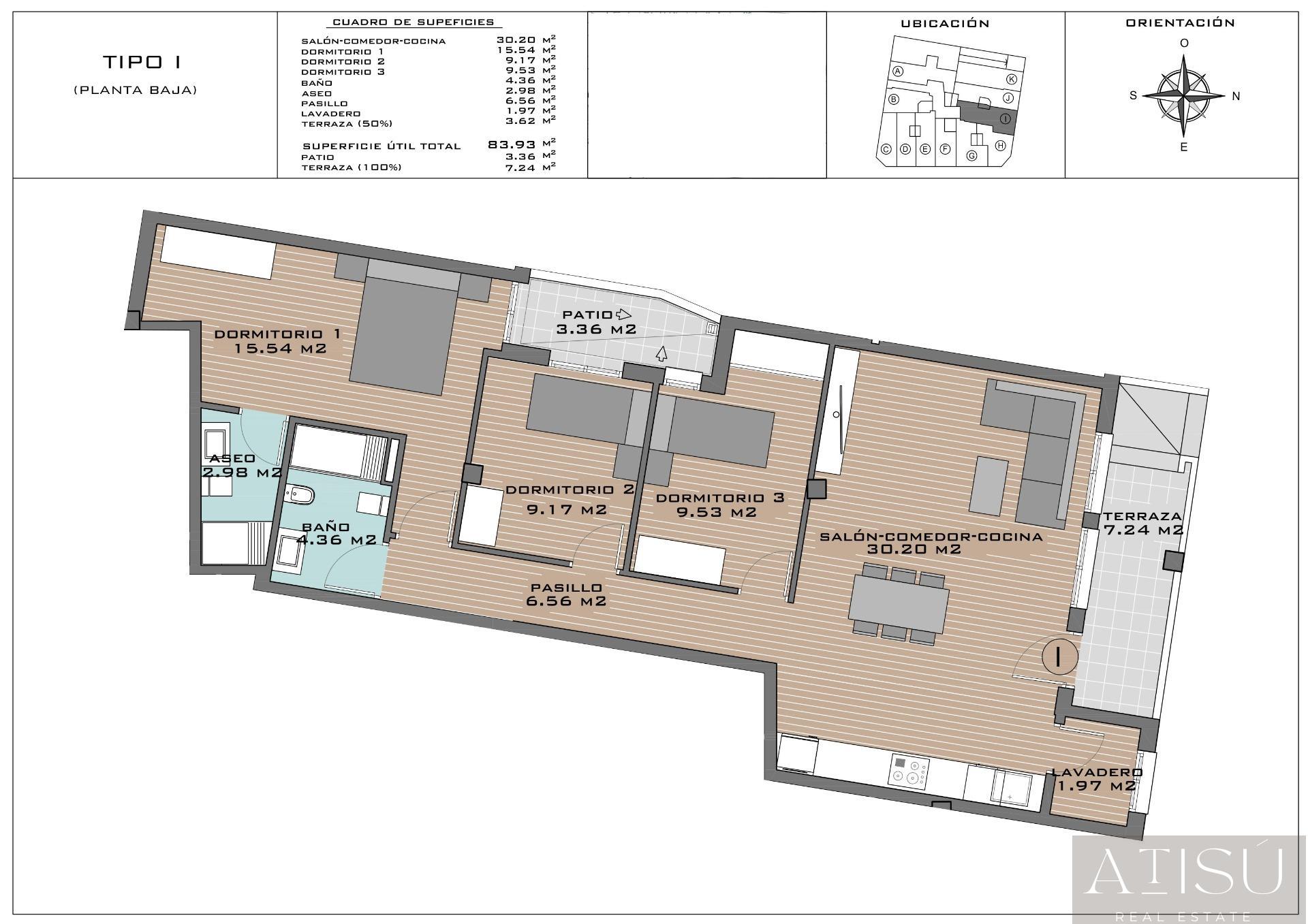 For sale of apartment in Algorfa