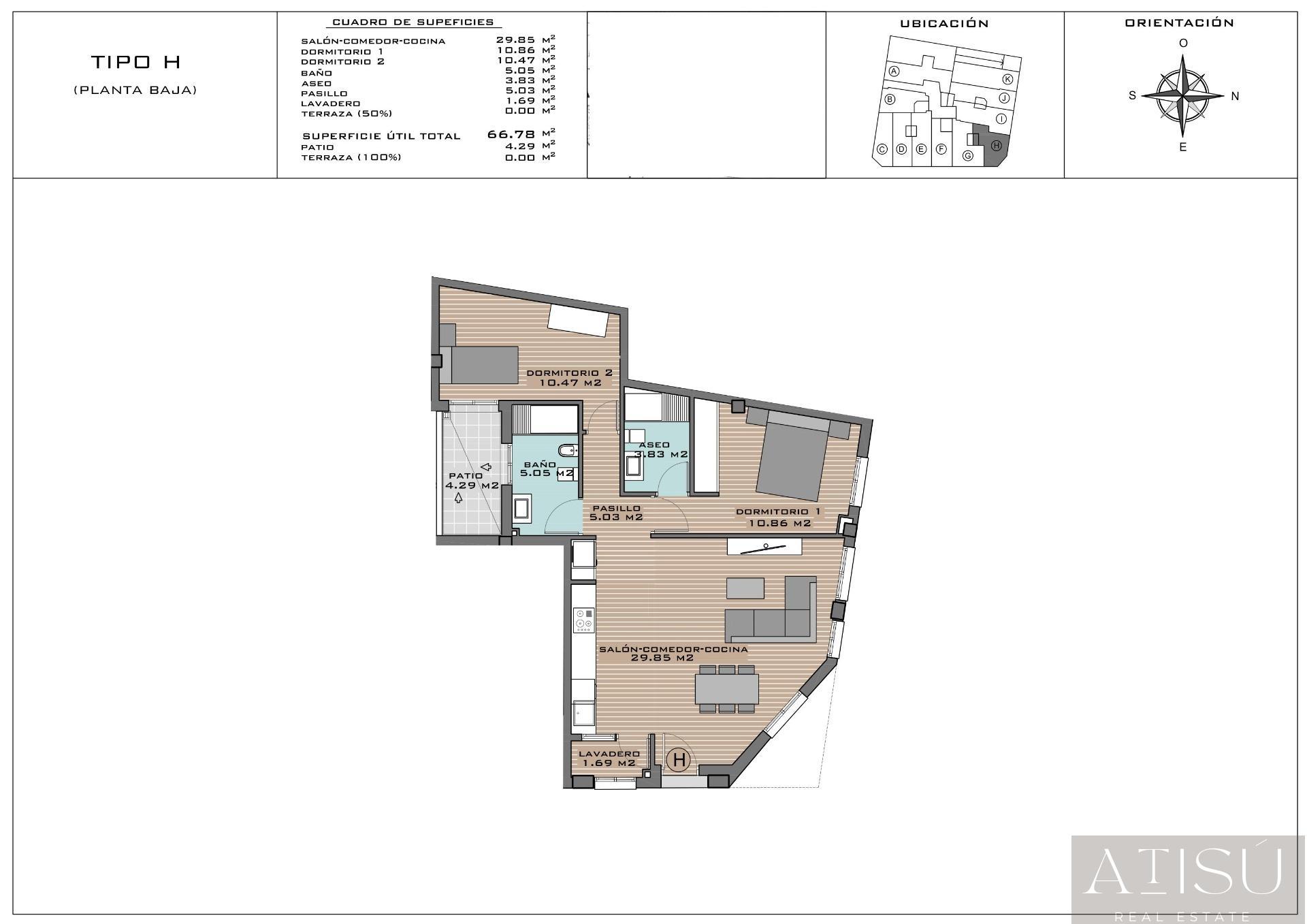 Vente de appartement dans Algorfa
