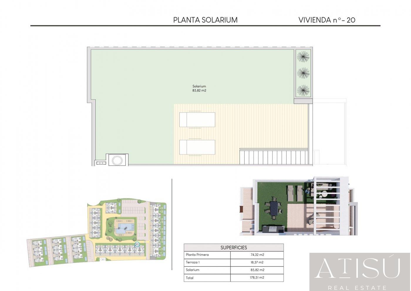 Venta de bungalow en Finestrat