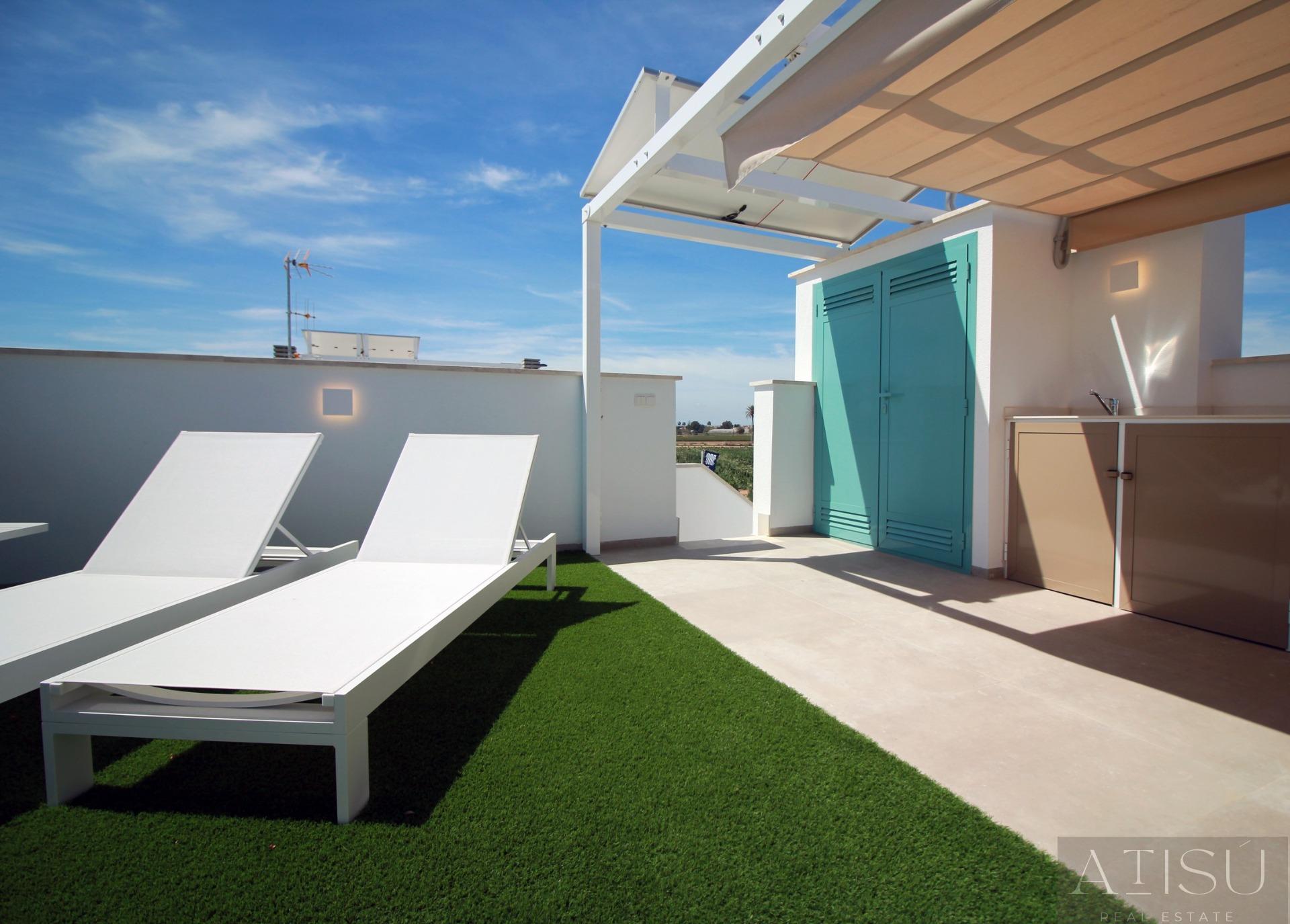 Venta de bungalow en Pilar de la horadada