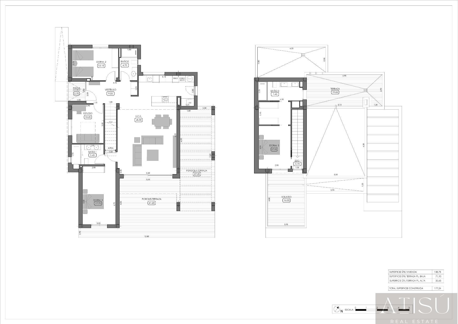 Venta de villa en Algorfa
