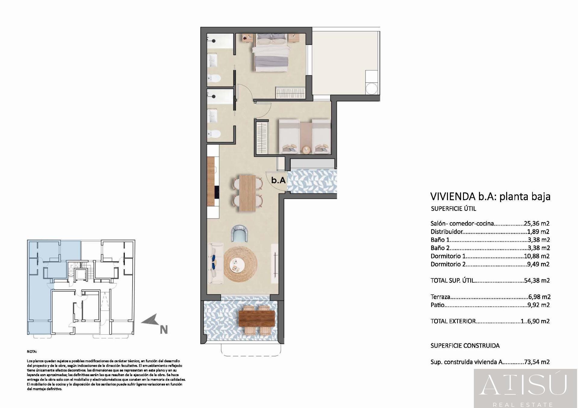 Venta de apartamento en Pilar de la horadada