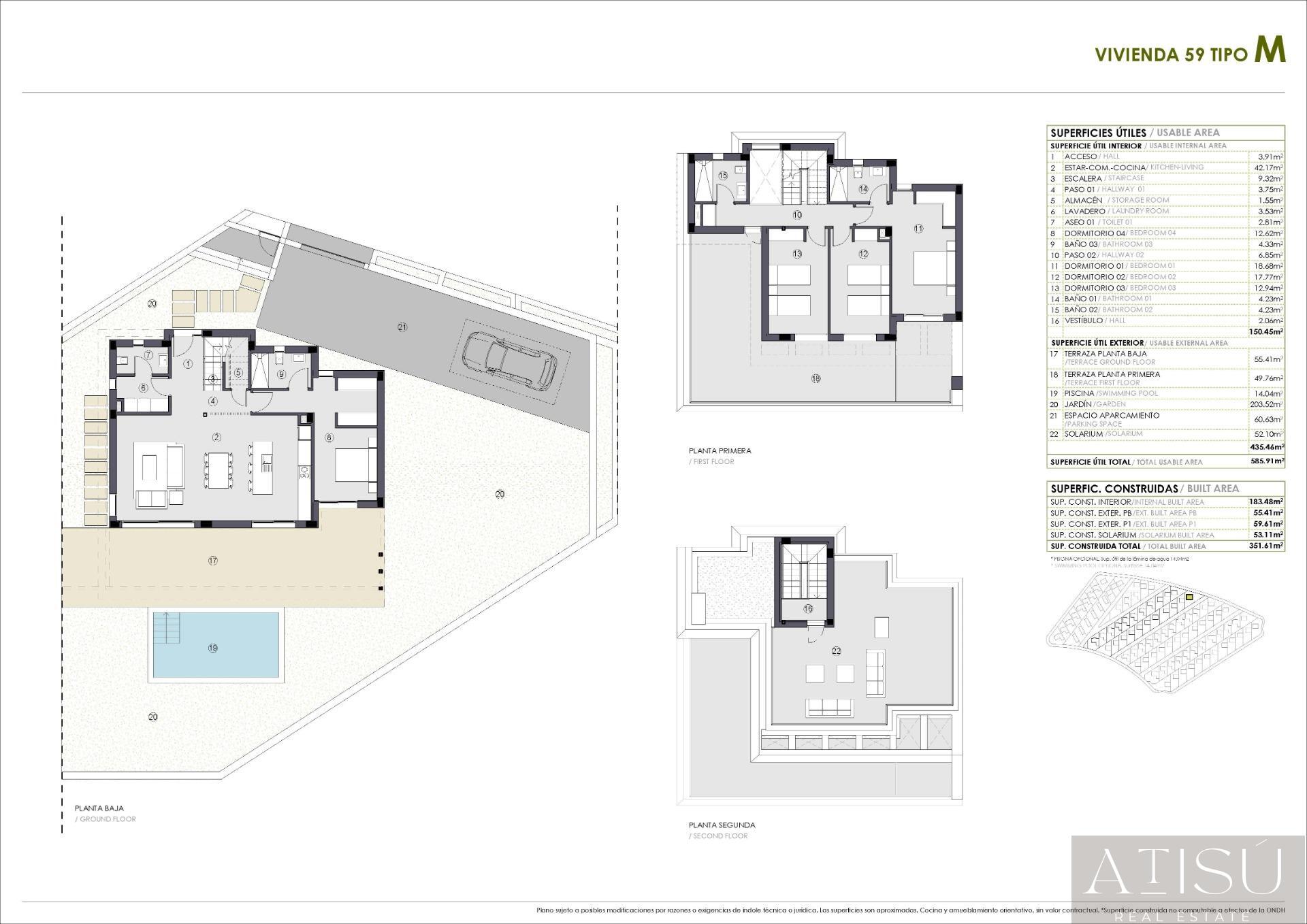 Venta de villa en Polop