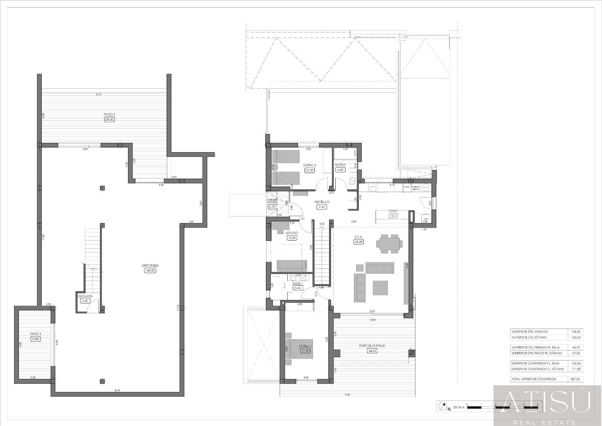 Venta de villa en Algorfa